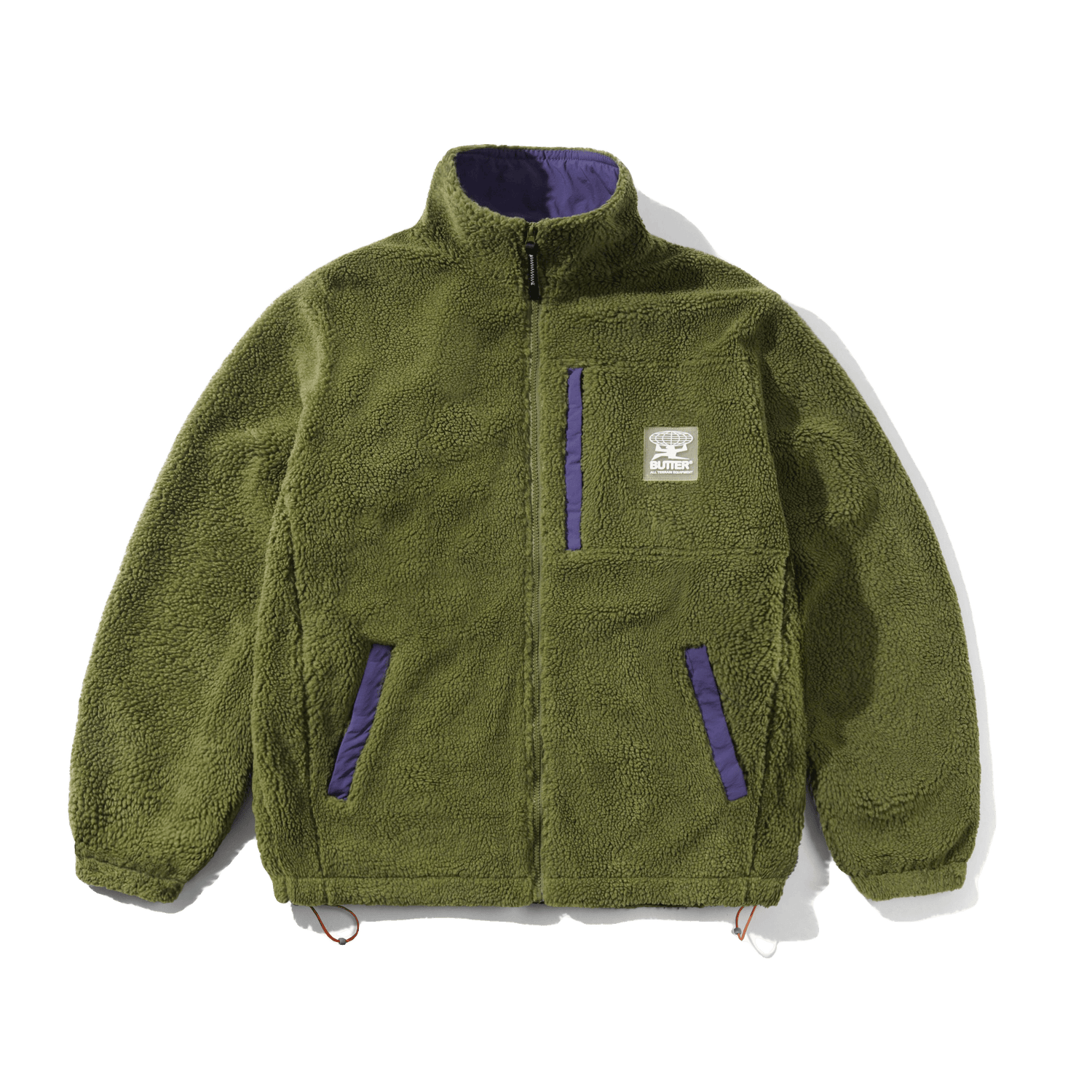 Terrain Highpile Jacket, Moss