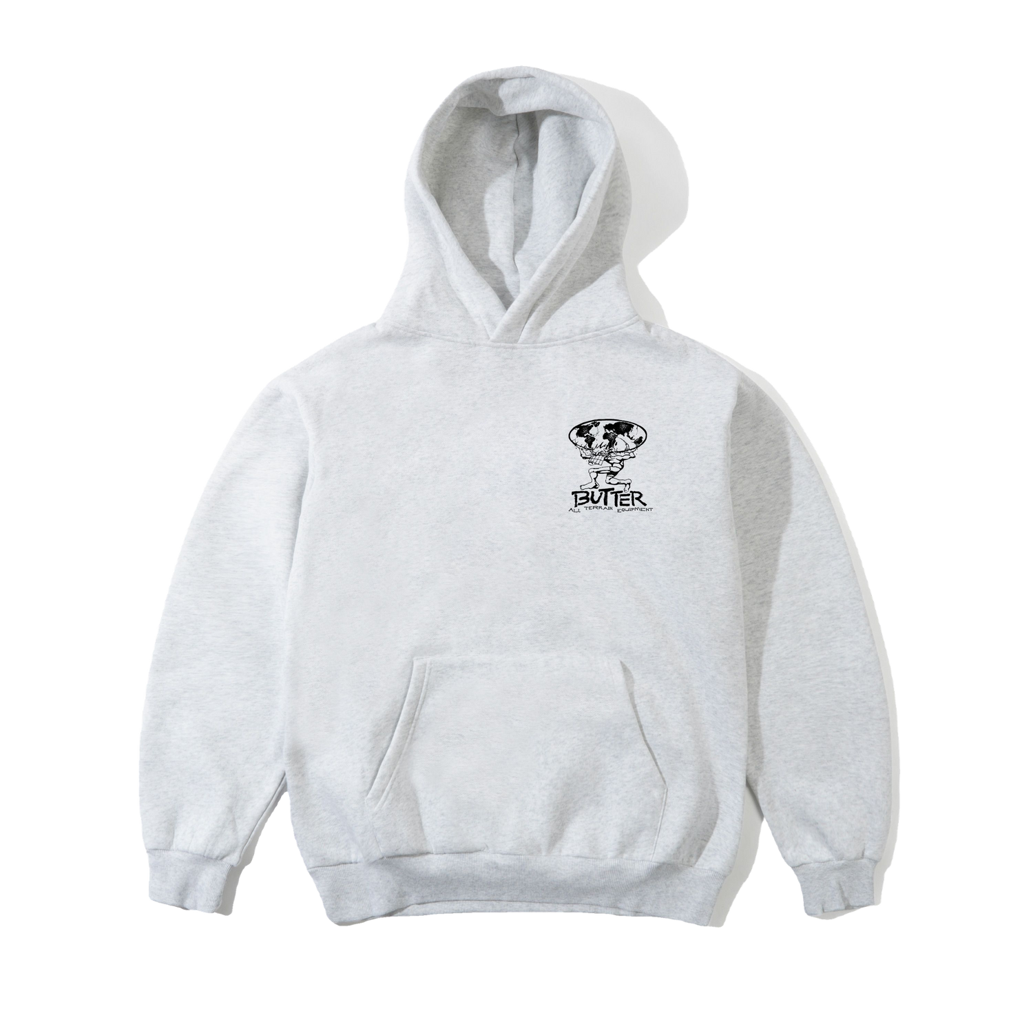 Terrain Pullover Hood, Ash
