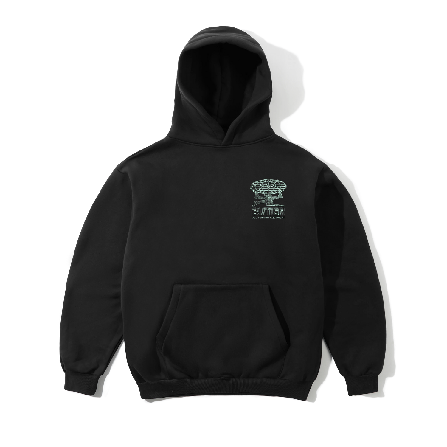 Terrain Pullover Hood, Black
