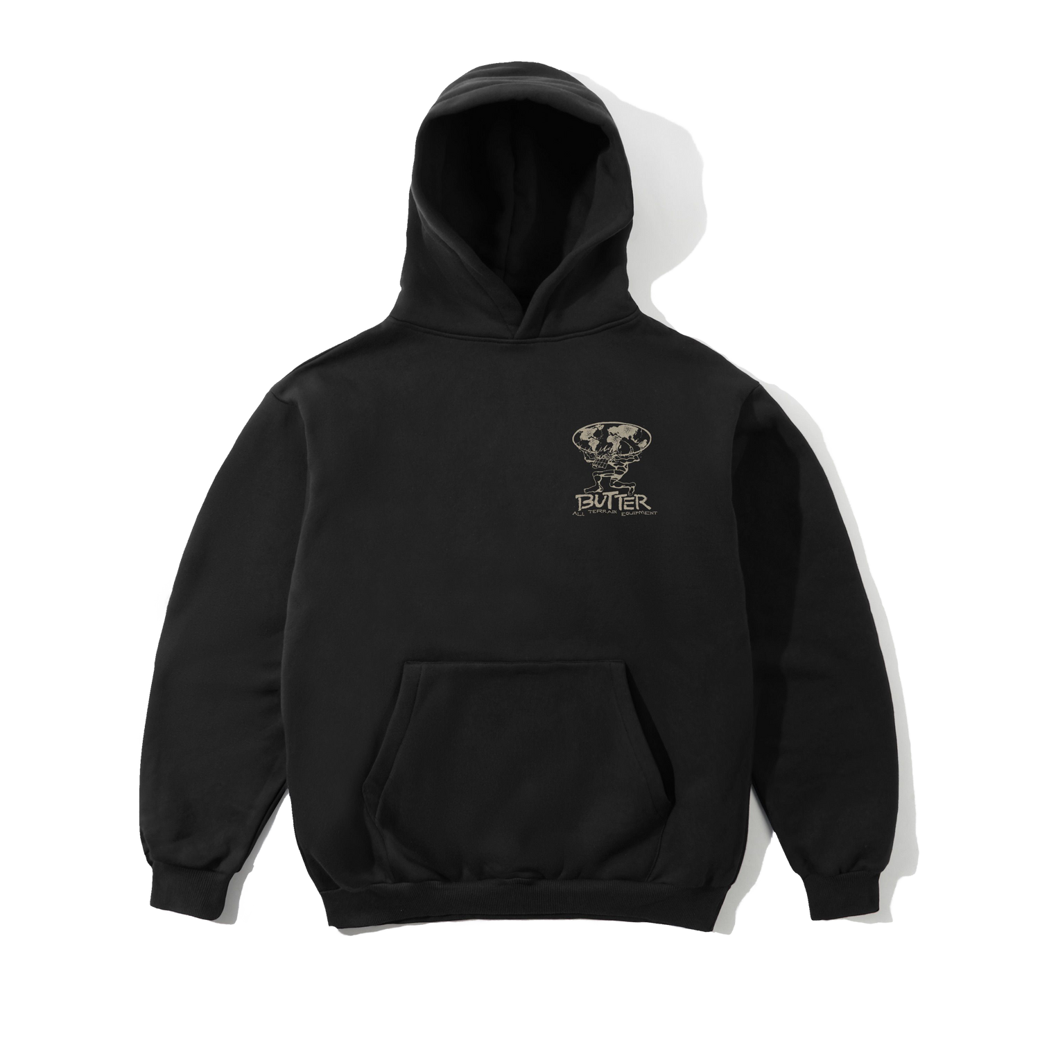 Terrain Pullover Hood, Black