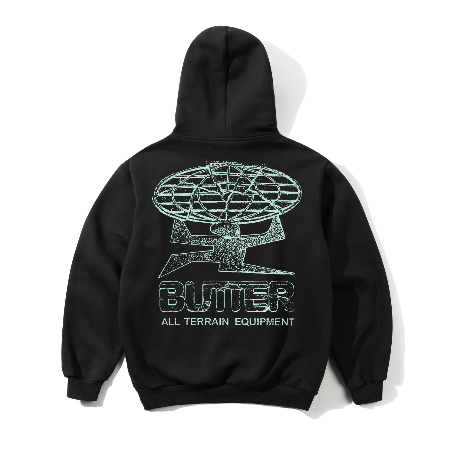 Terrain Pullover Hood, Black