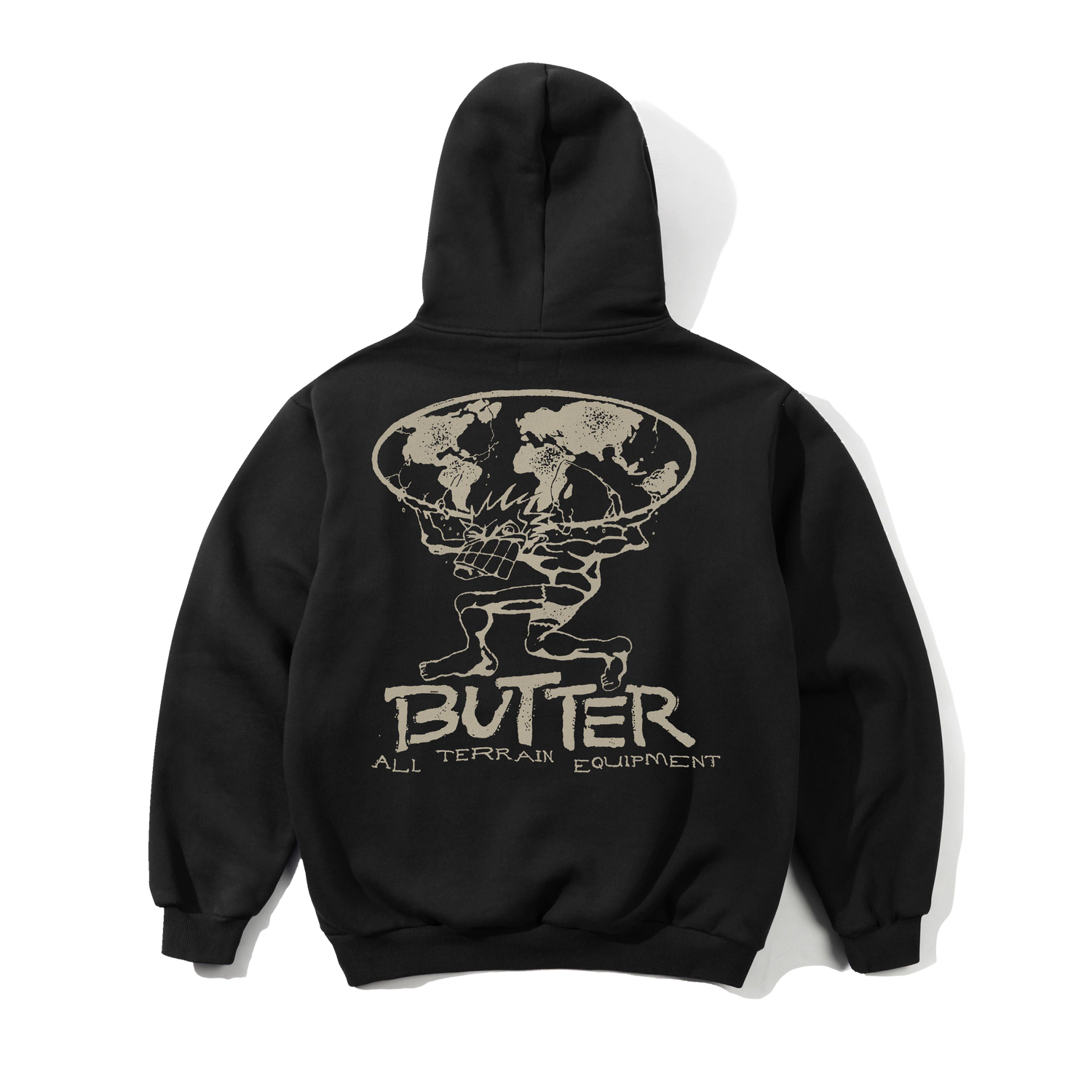 Terrain Pullover Hood, Black