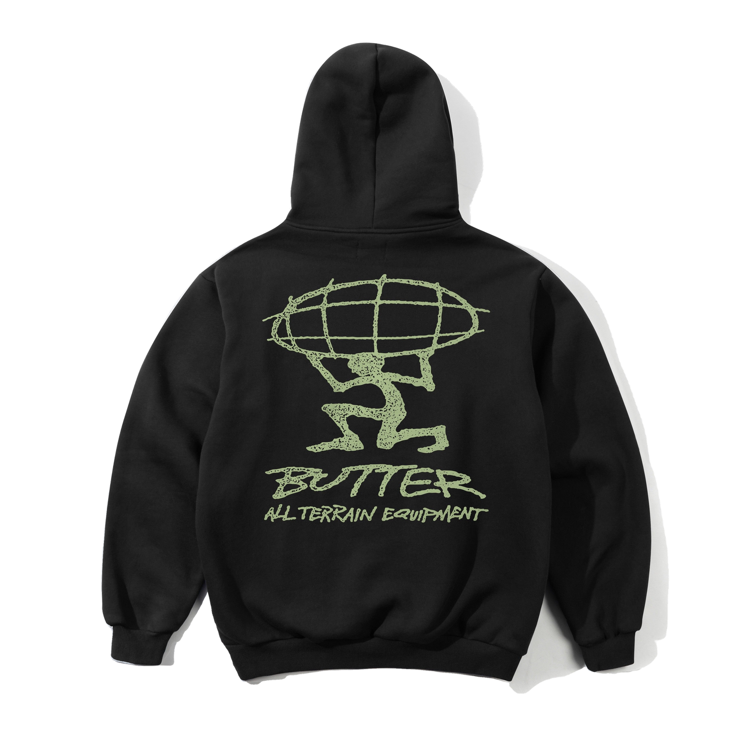 Terrain Pullover Hood, Black