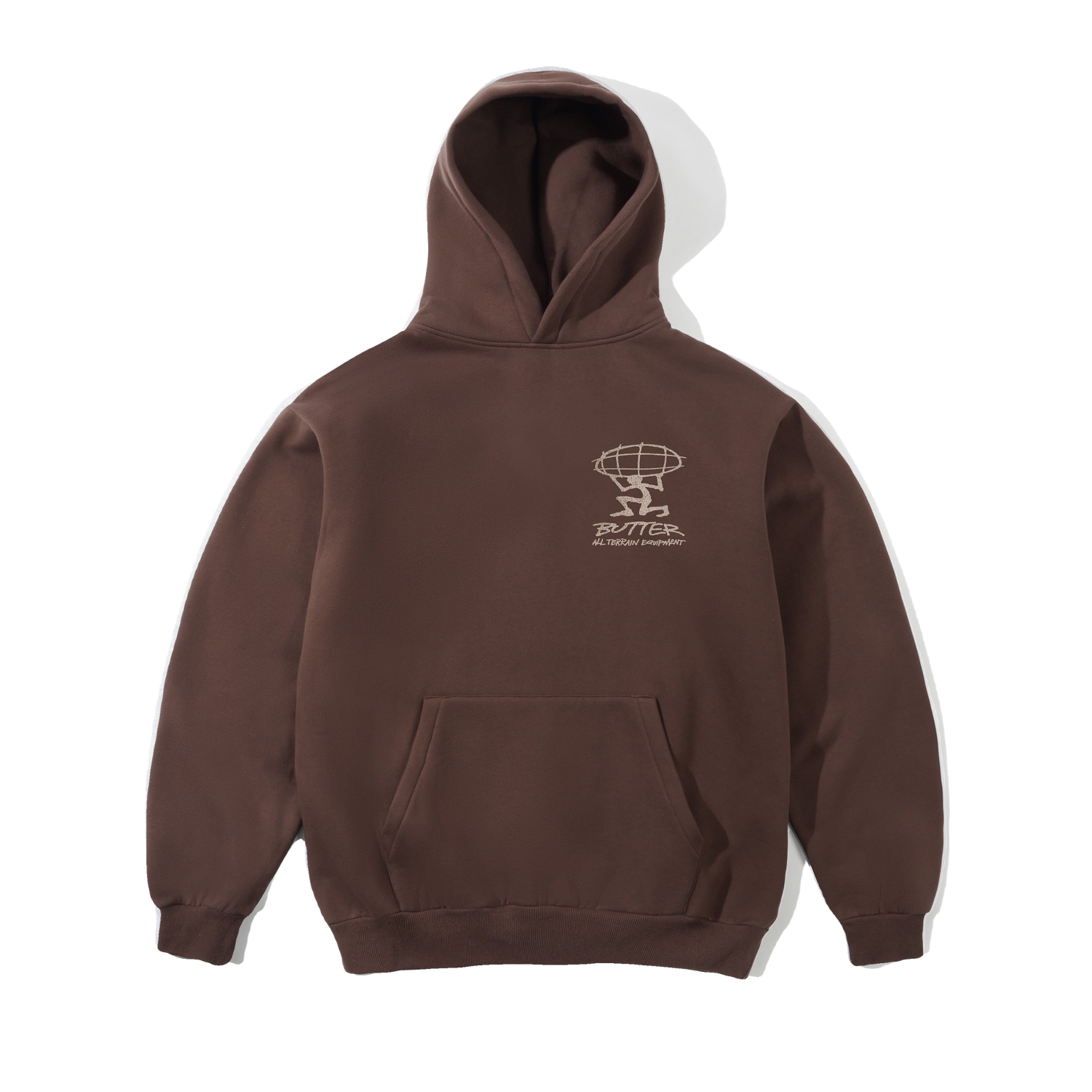 Terrain Pullover Hood, Brown