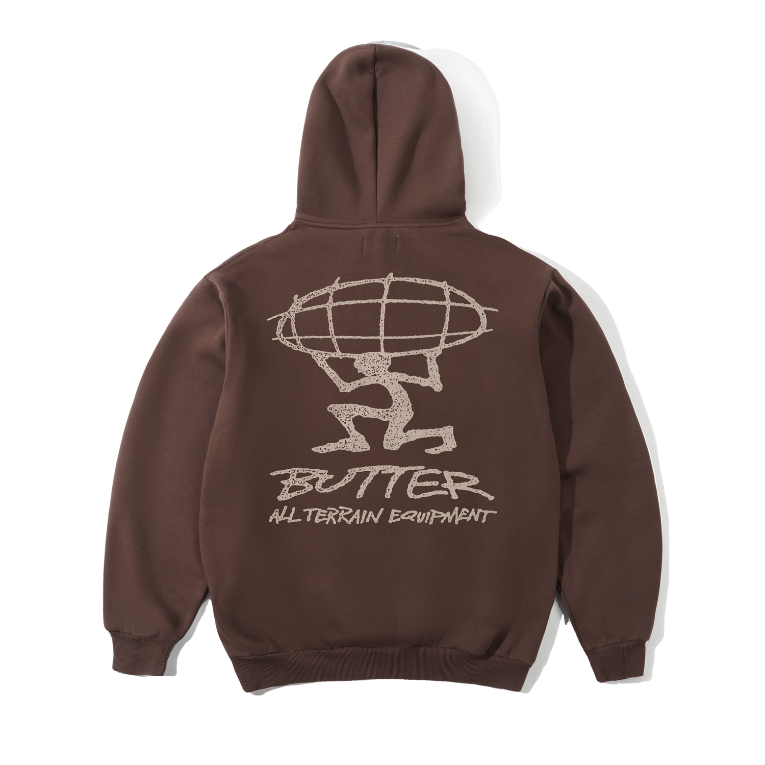 Terrain Pullover Hood, Brown