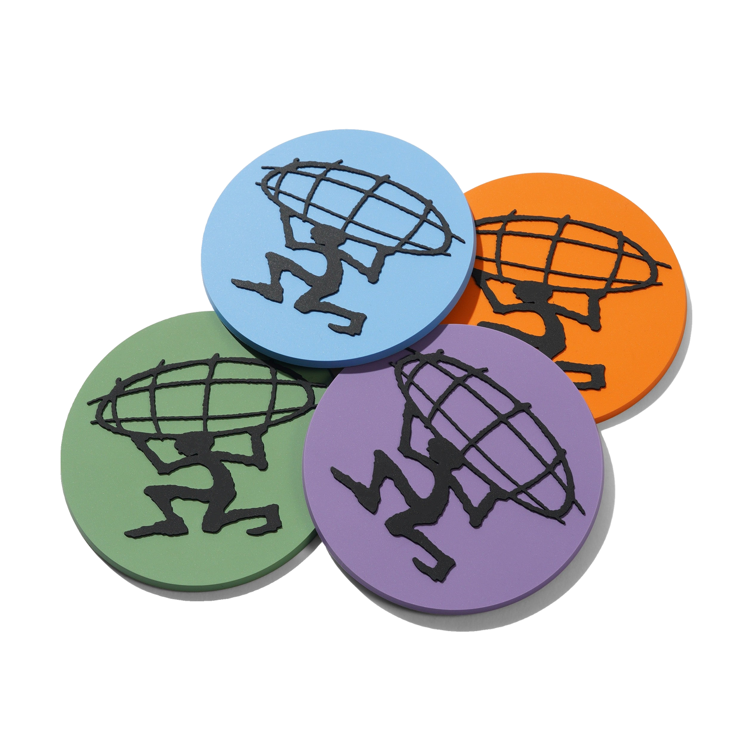 Terrain Rubber Coasters, Various