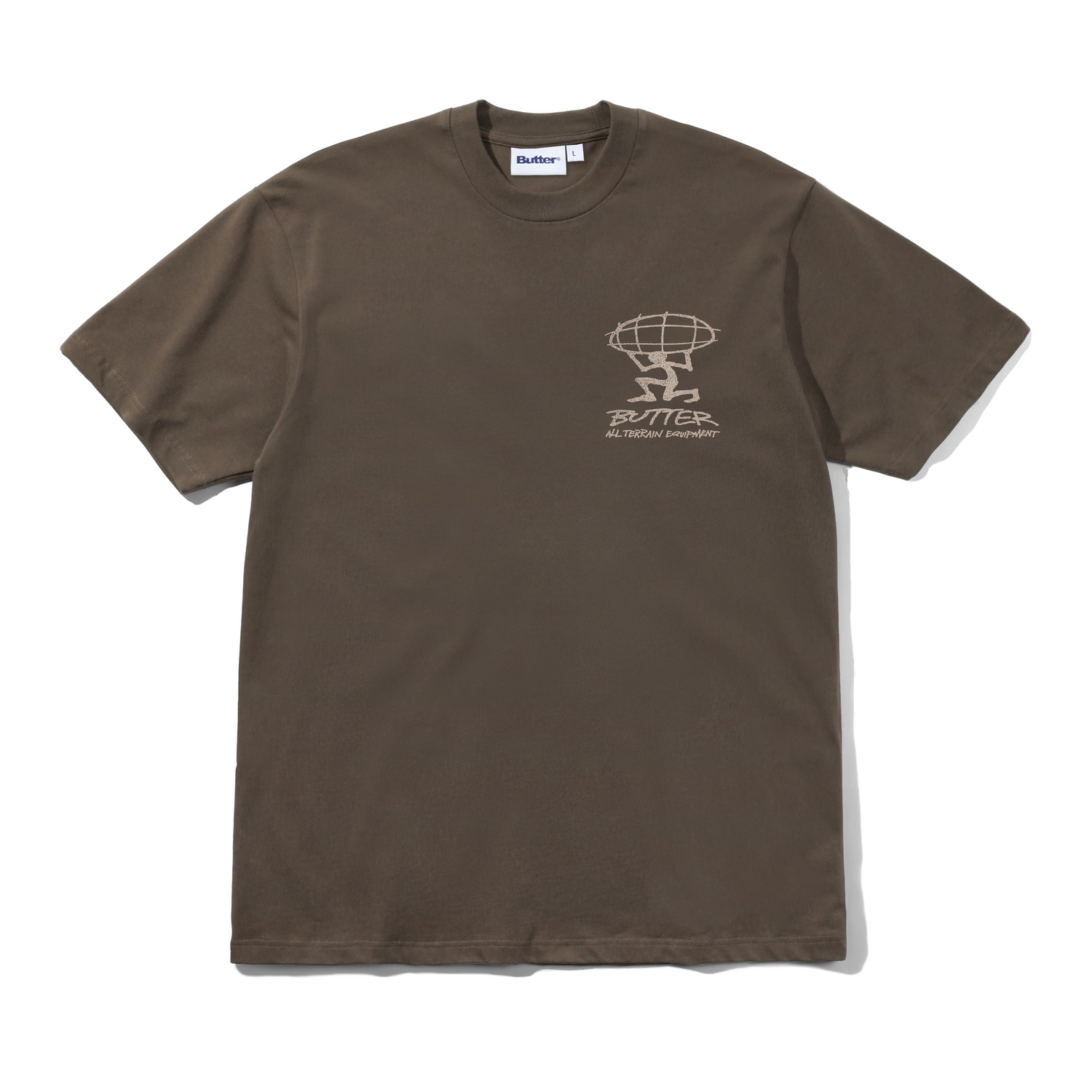 Terrain Tee, Brown
