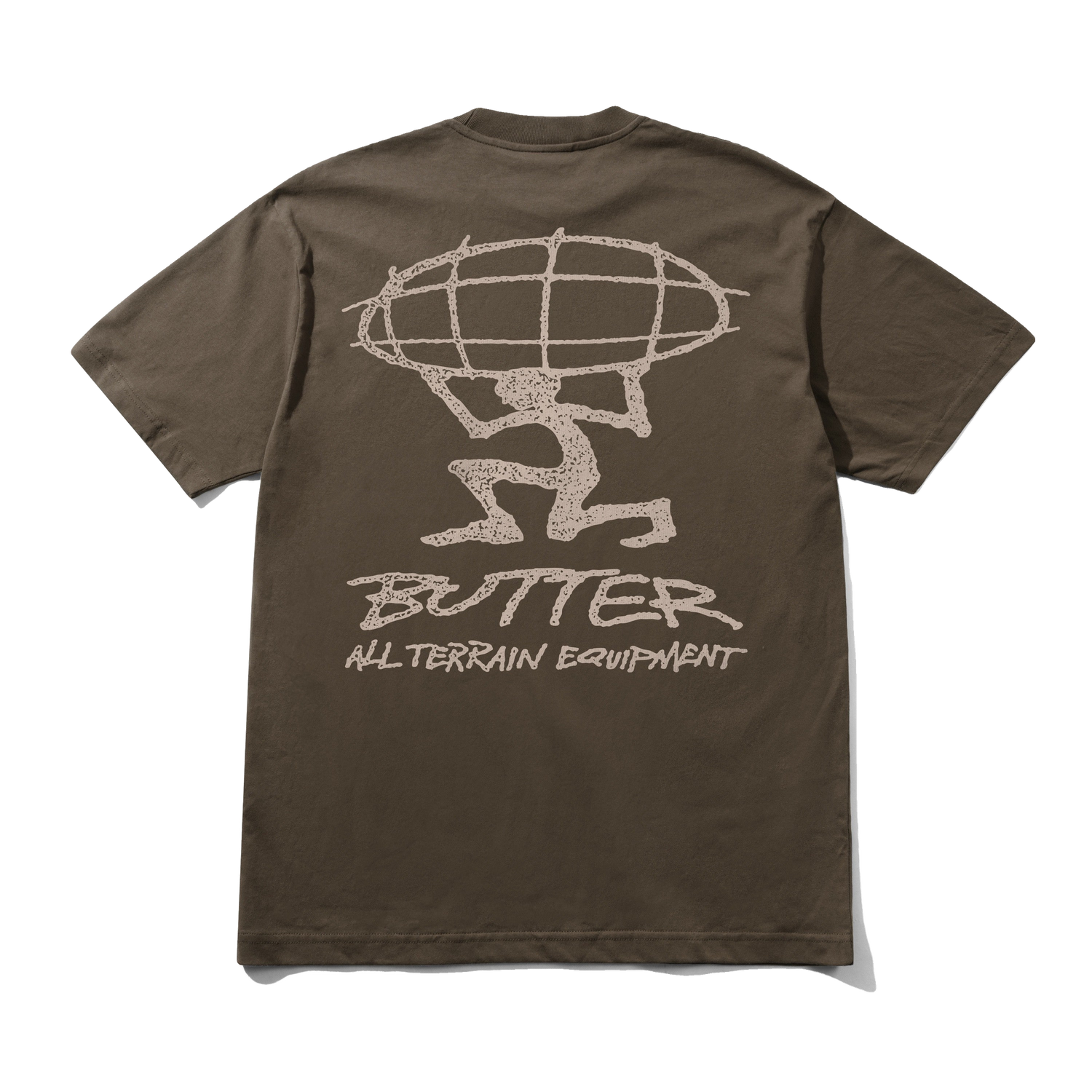 Terrain Tee, Brown
