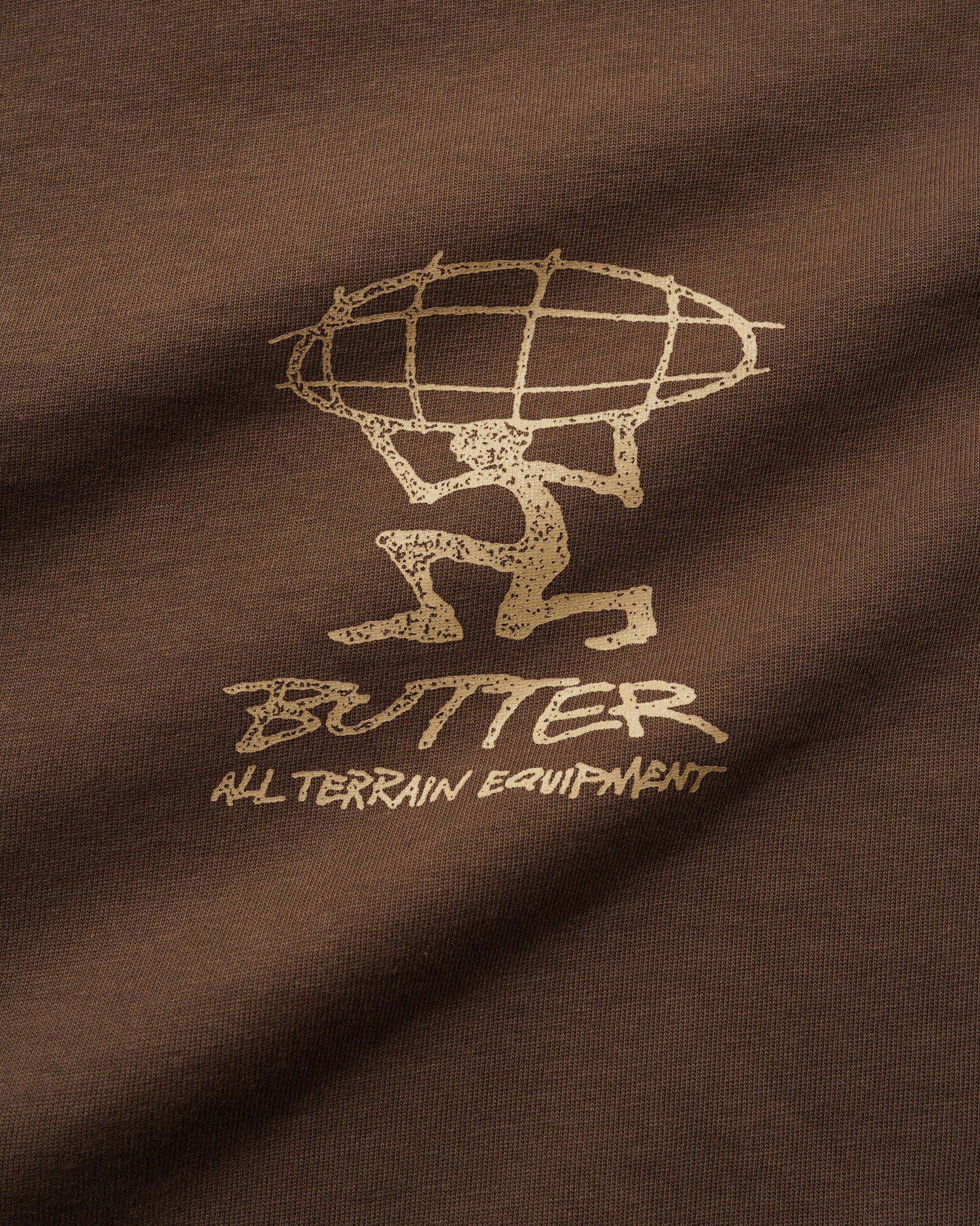 Terrain Tee, Brown