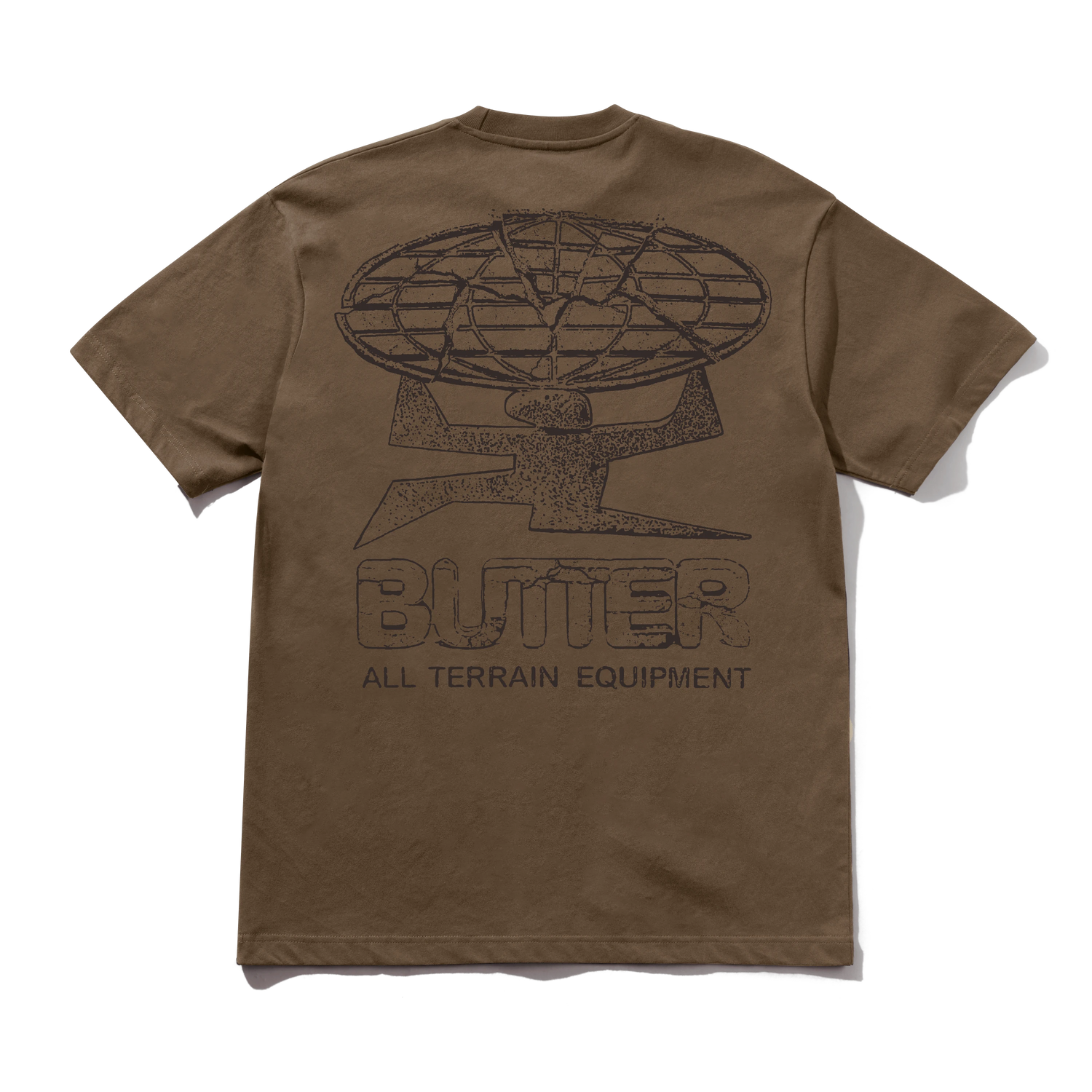 Terrain Tee, Dark Taupe