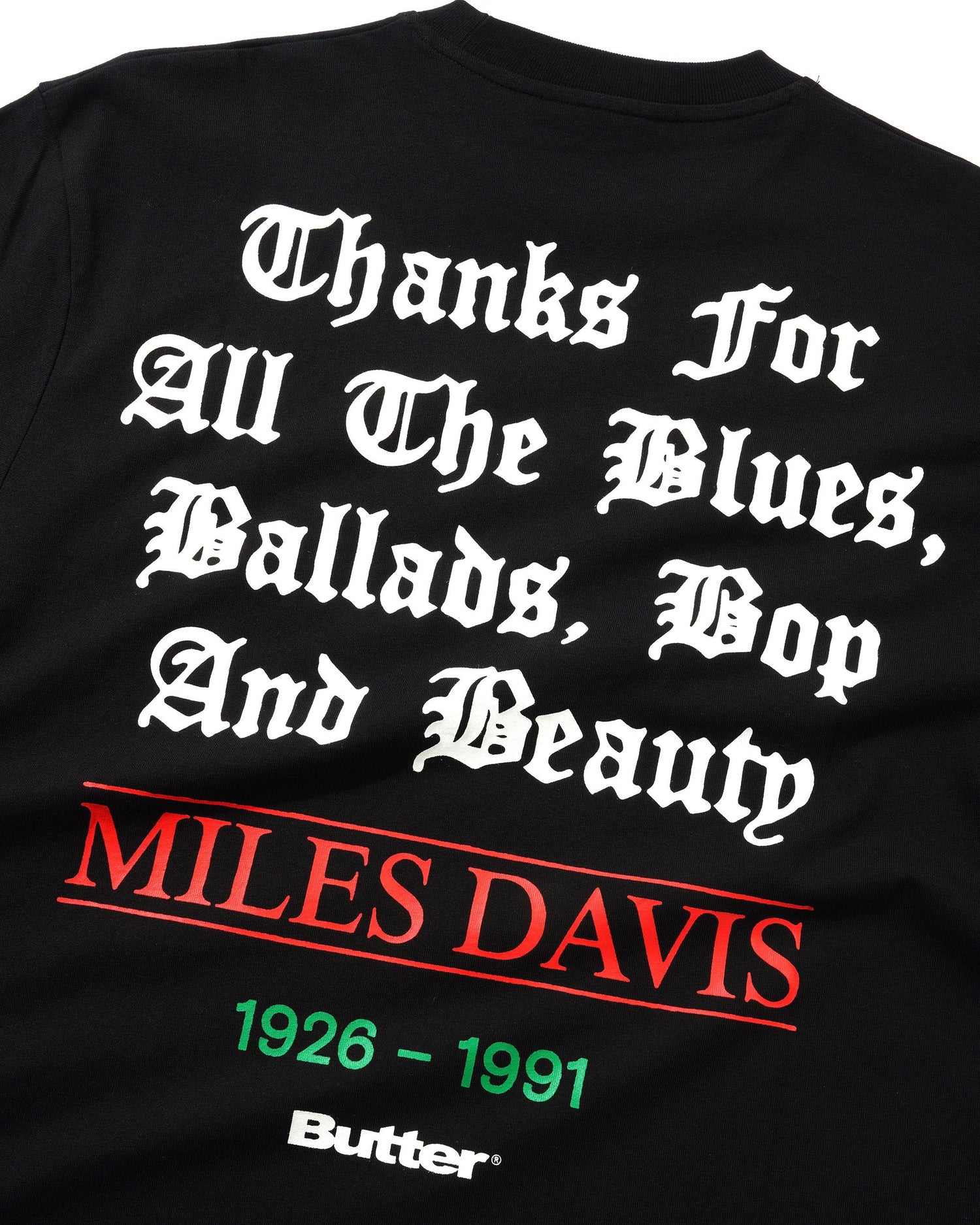Thanks Tee, Black
