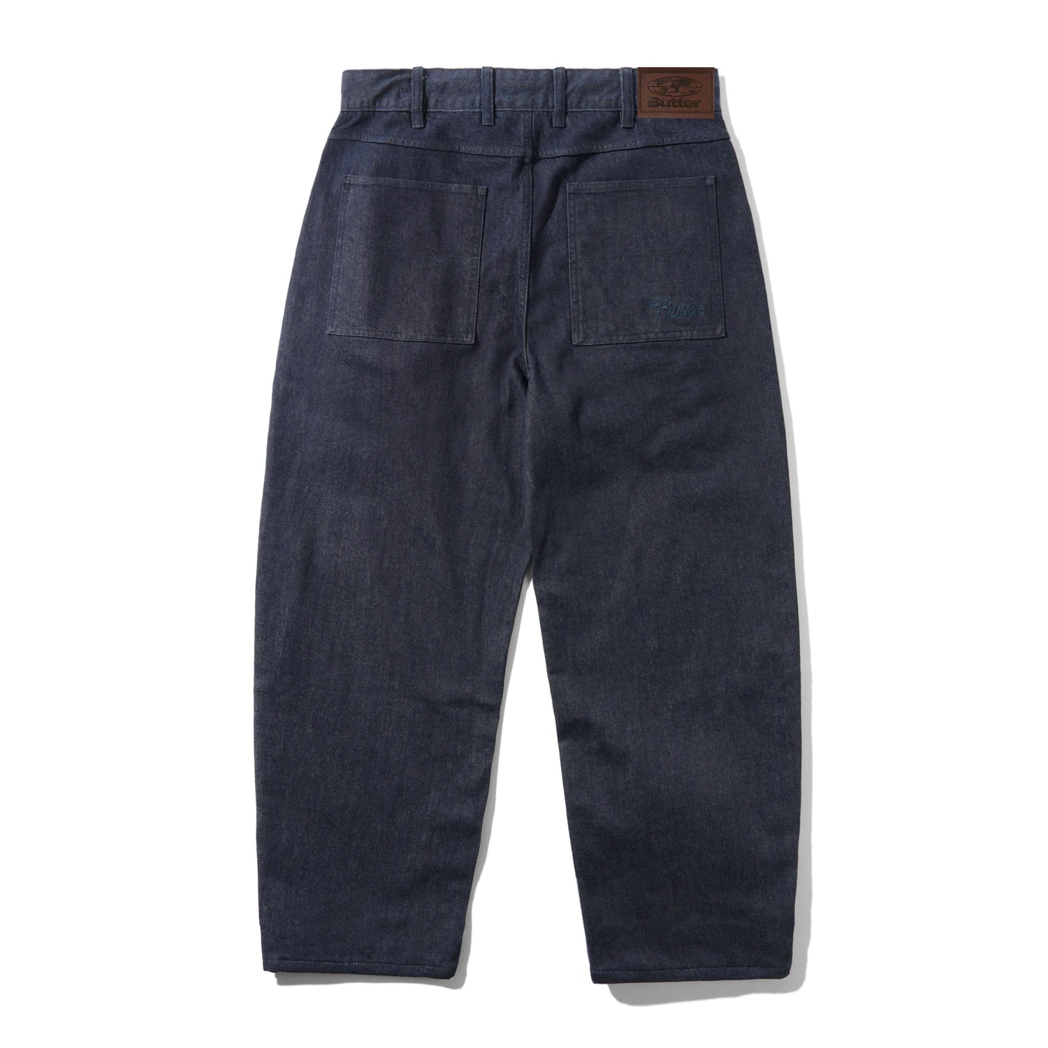 Trim Denim Jeans, Rinsed Indigo