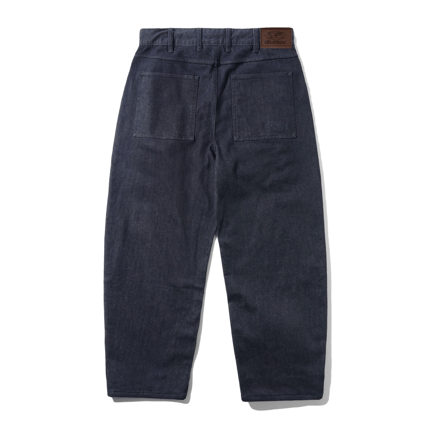 Trim Denim Jeans, Rinsed Indigo