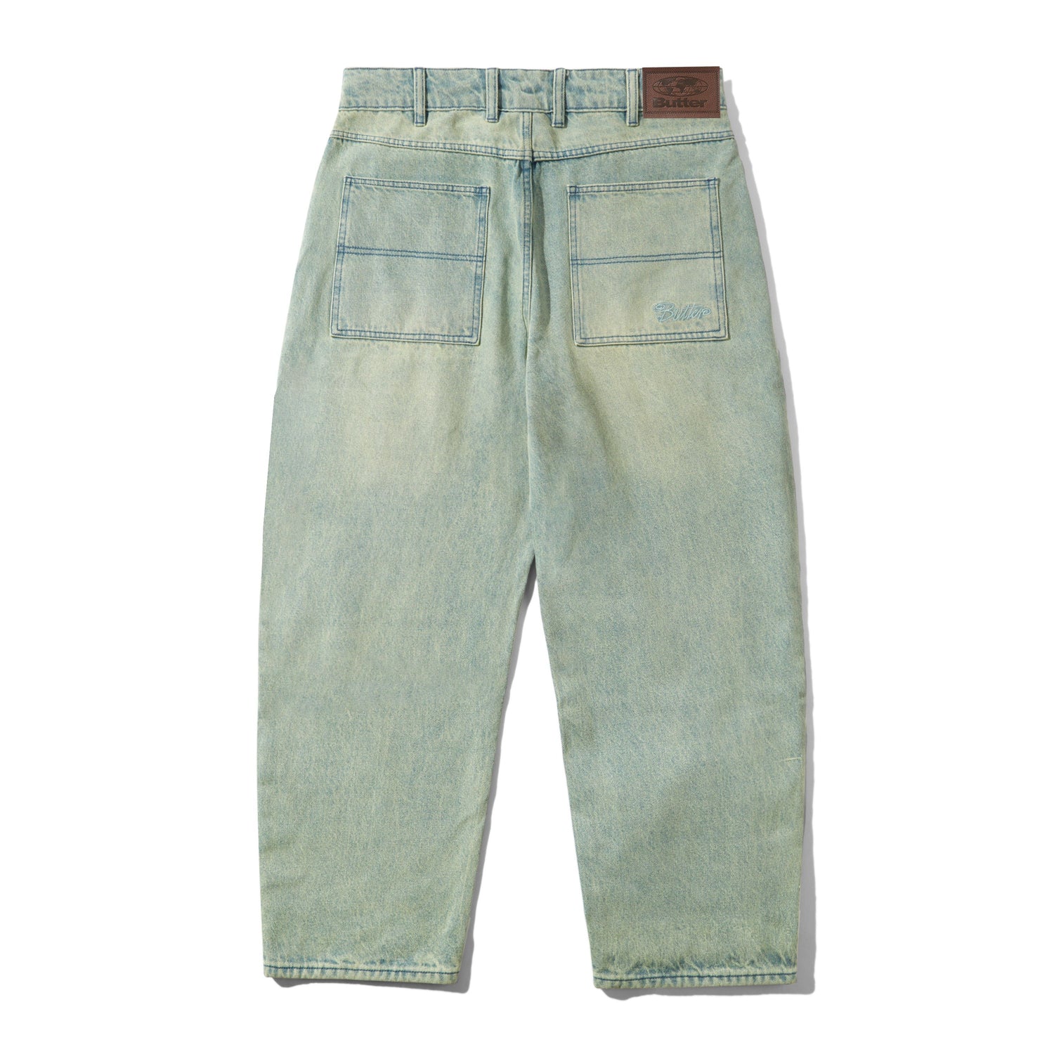 Trim Denim Jeans, Sunfade Blue