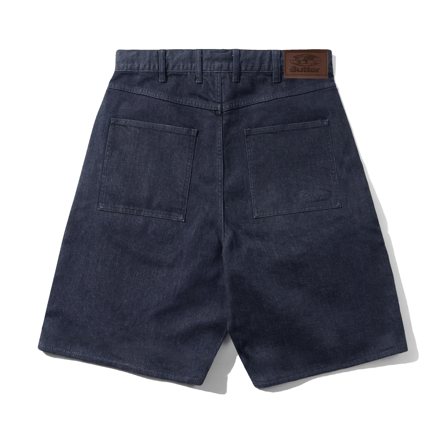 Trim Denim Shorts, Rinsed Indigo