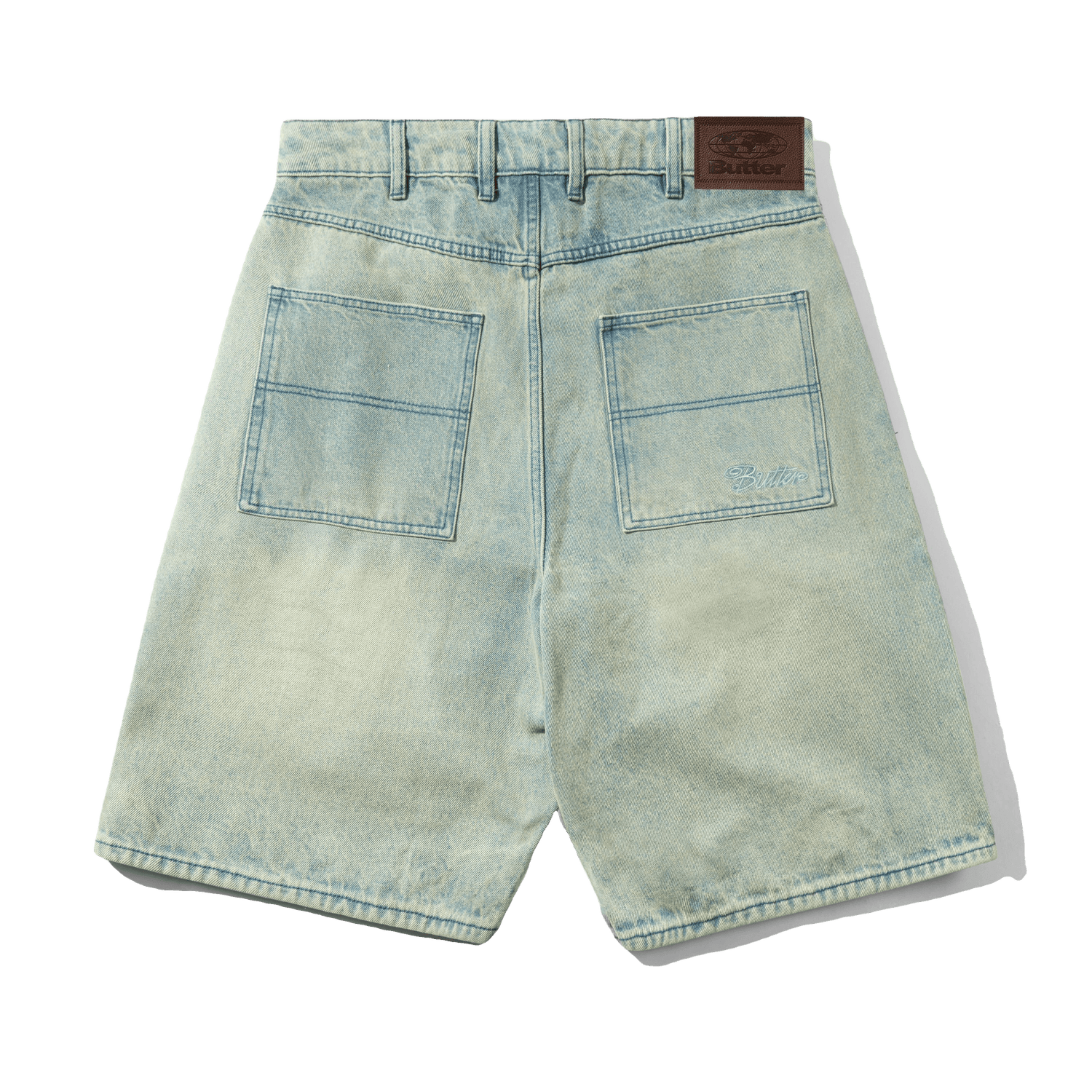 Trim Denim Shorts, Sunfade Blue
