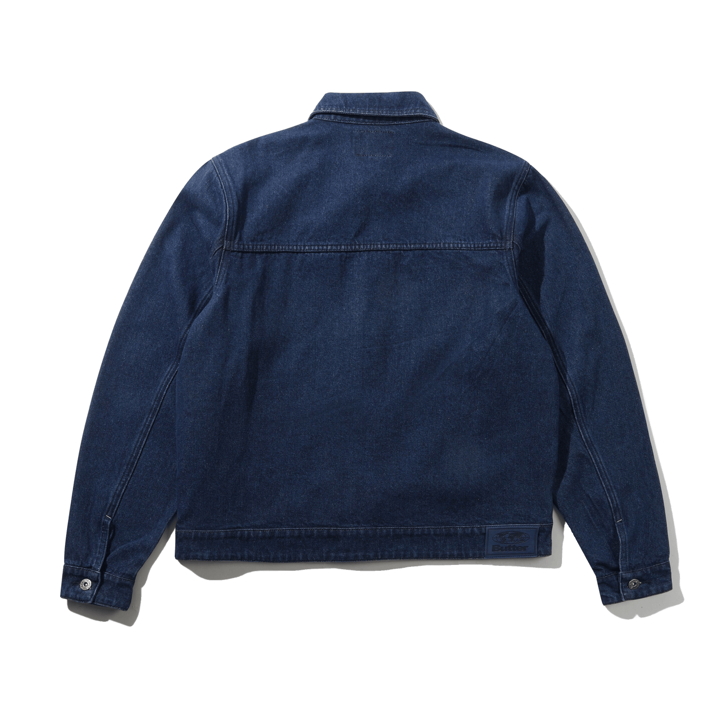 Trucker Denim Jacket, Dark Blue