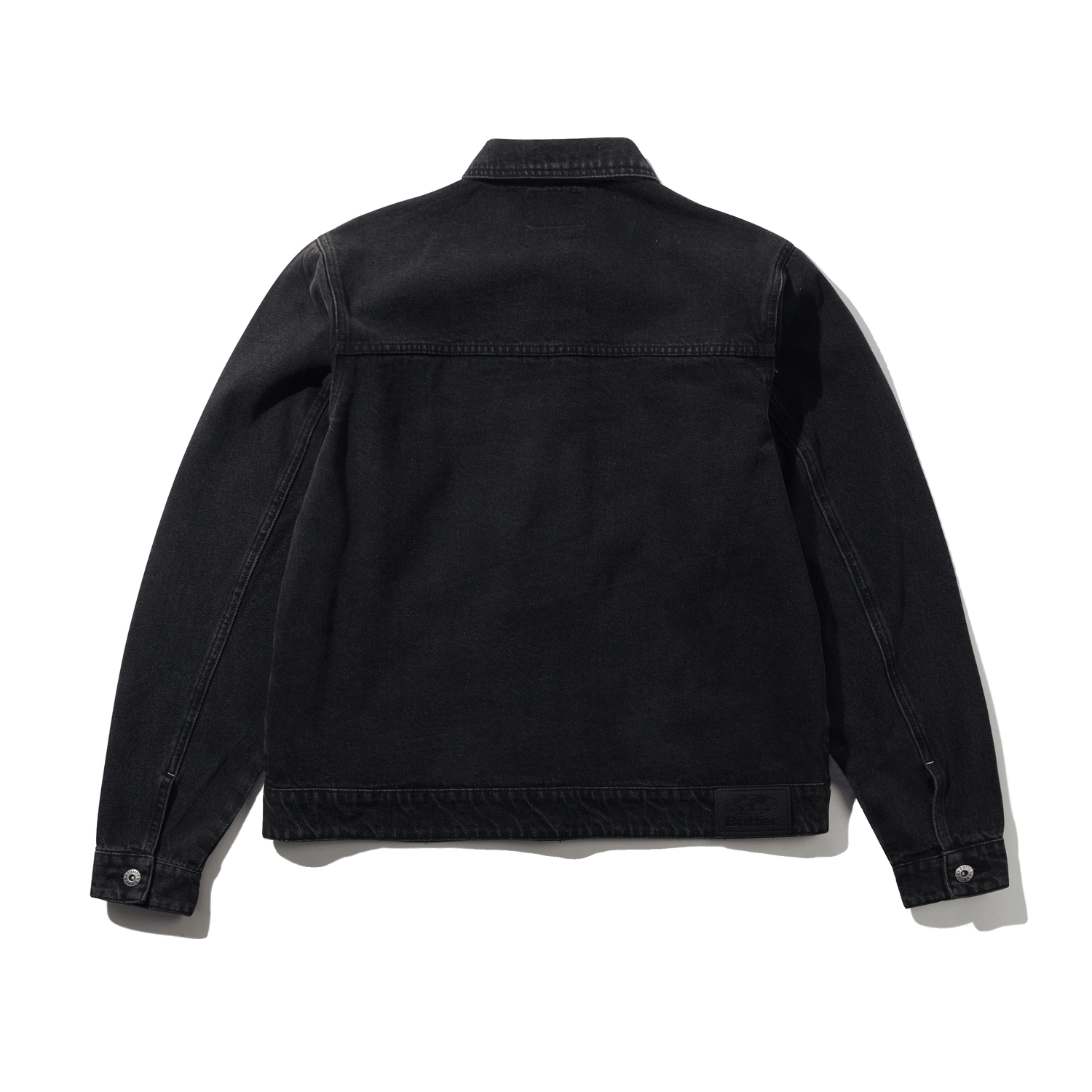 Trucker Denim Jacket, Washed Black