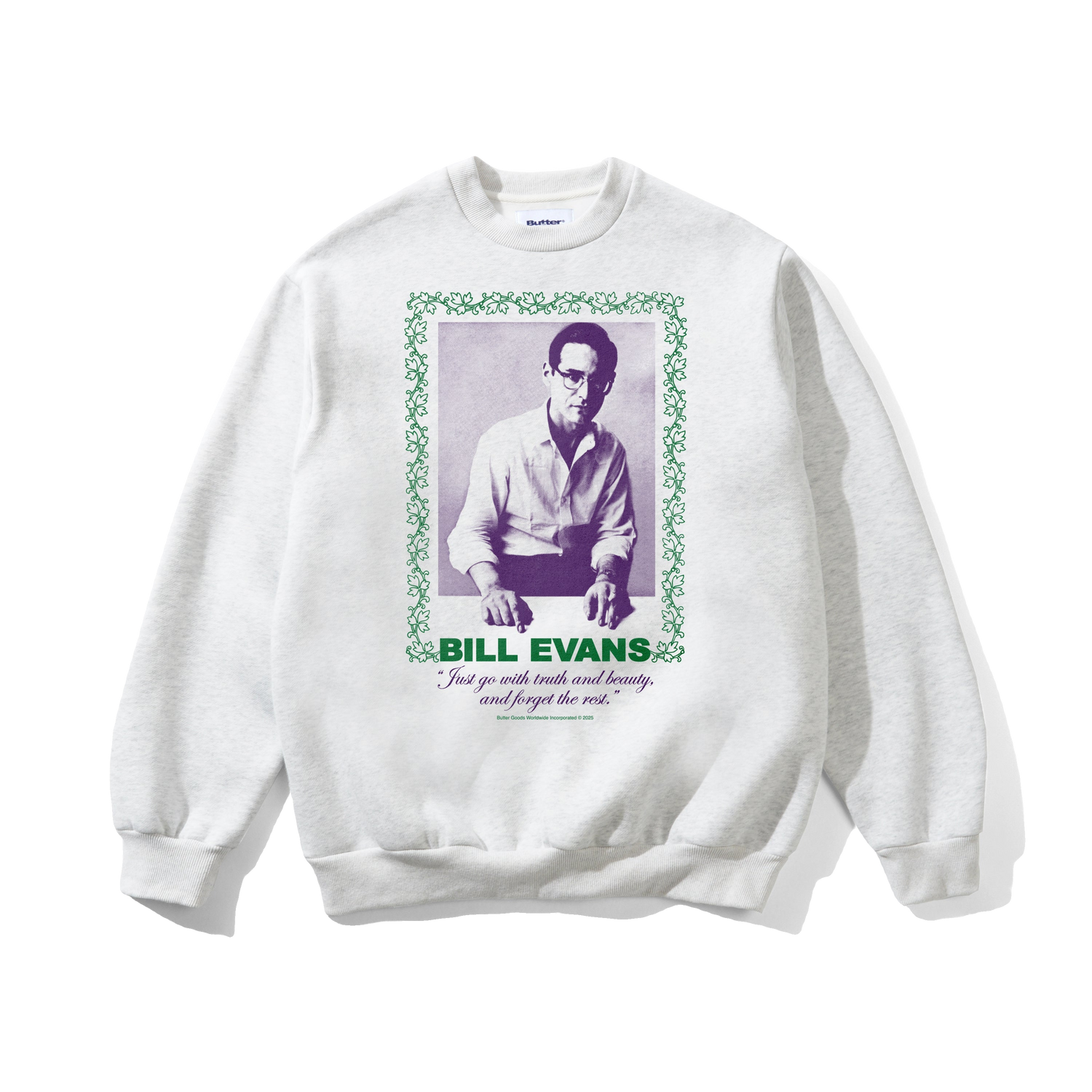 Truth & Beauty Crewneck, Ash