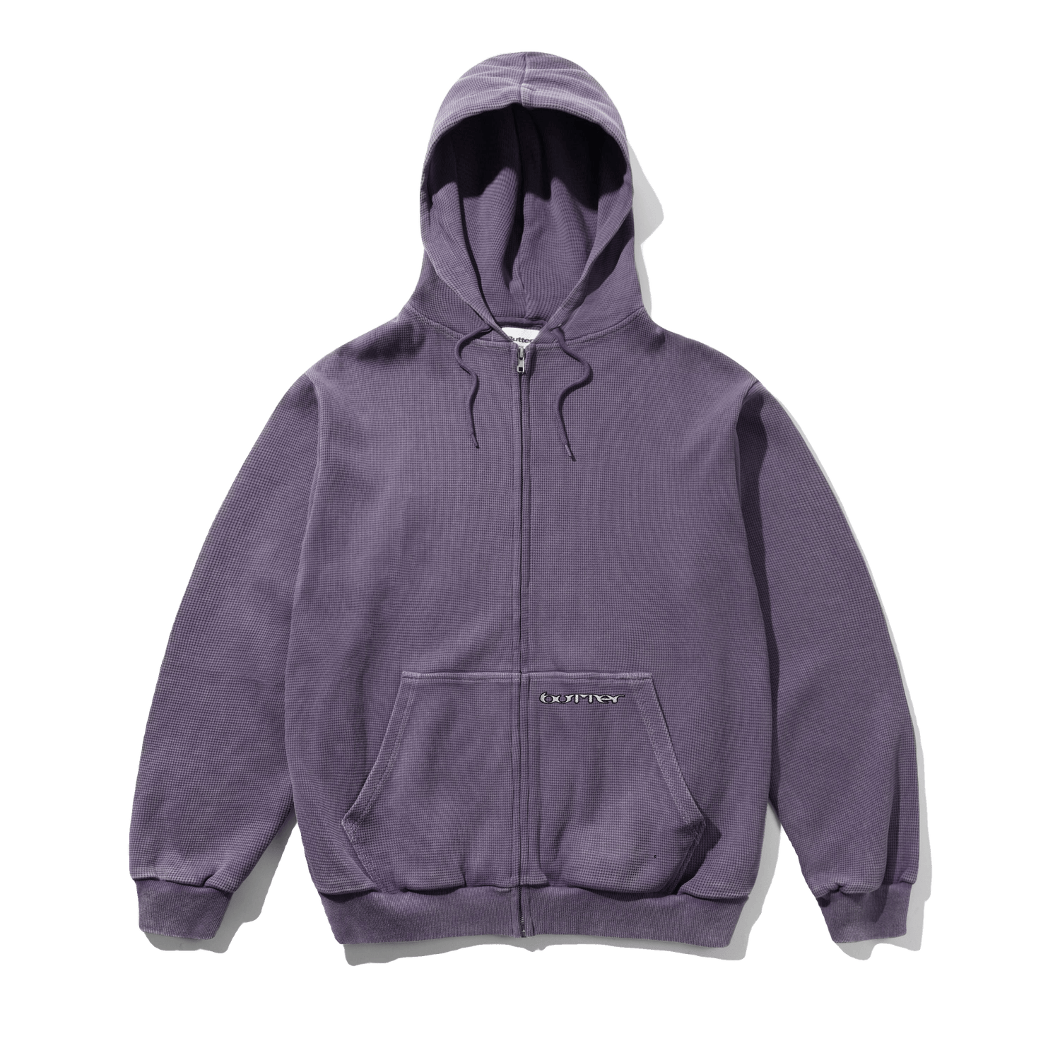 Waffle Zip-Thru Hood, Urchin Overdye