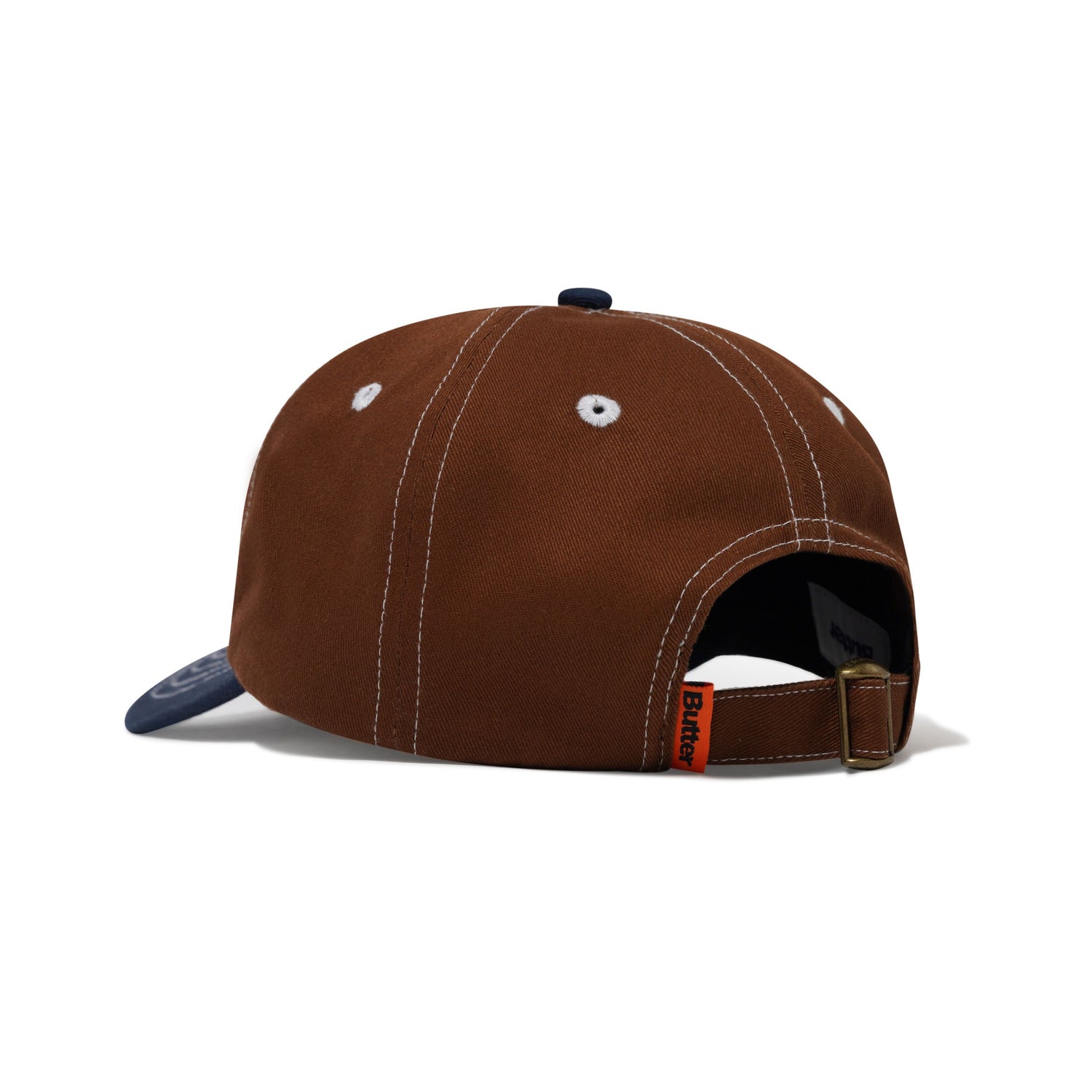 Warped 6 Panel Cap, Brown / Navy