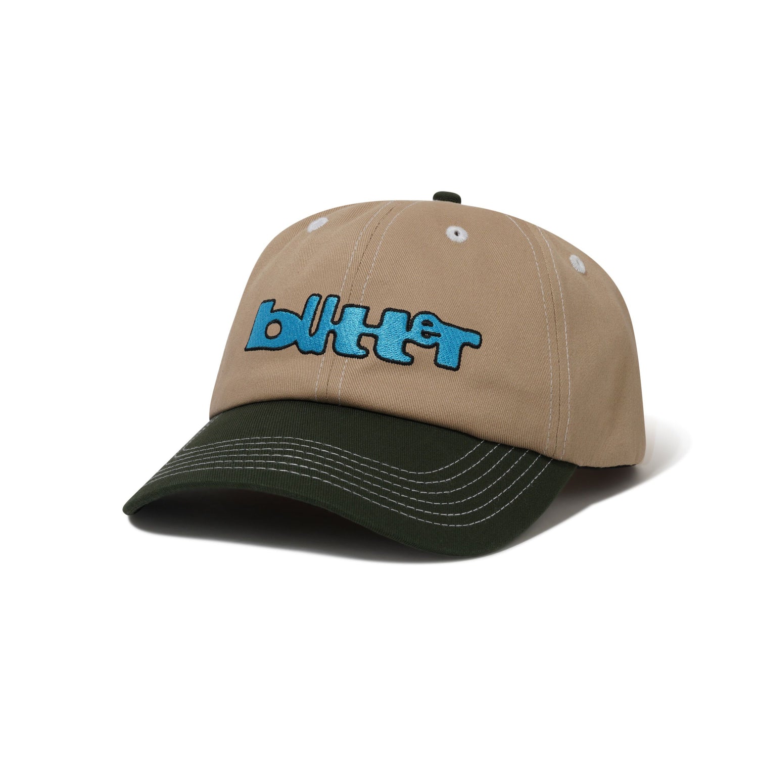 Warped 6 Panel Cap, Tan / Seaweed