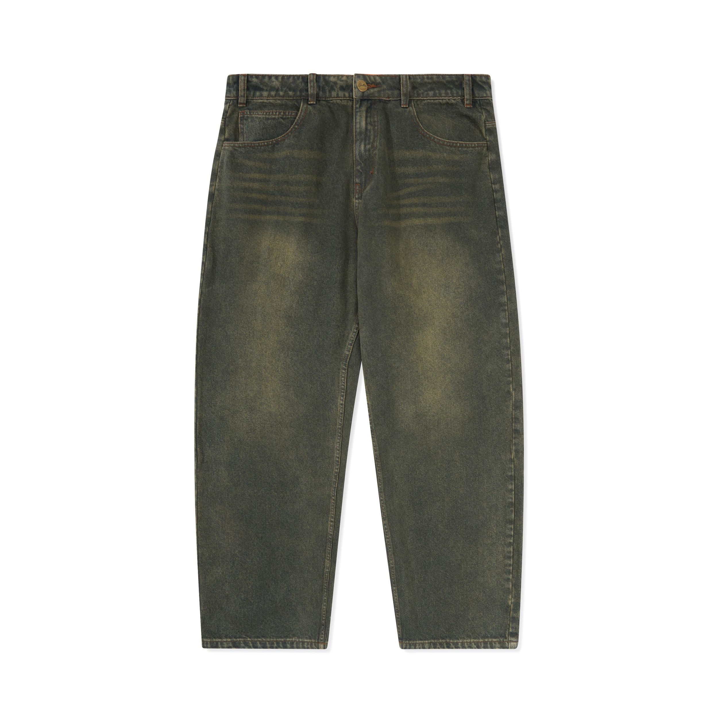 Butter Goods Warped ワープデニム ジーンズ 関税送料込 Warped Denim Jeans, Dirty Wash Indigo – Butter Goods