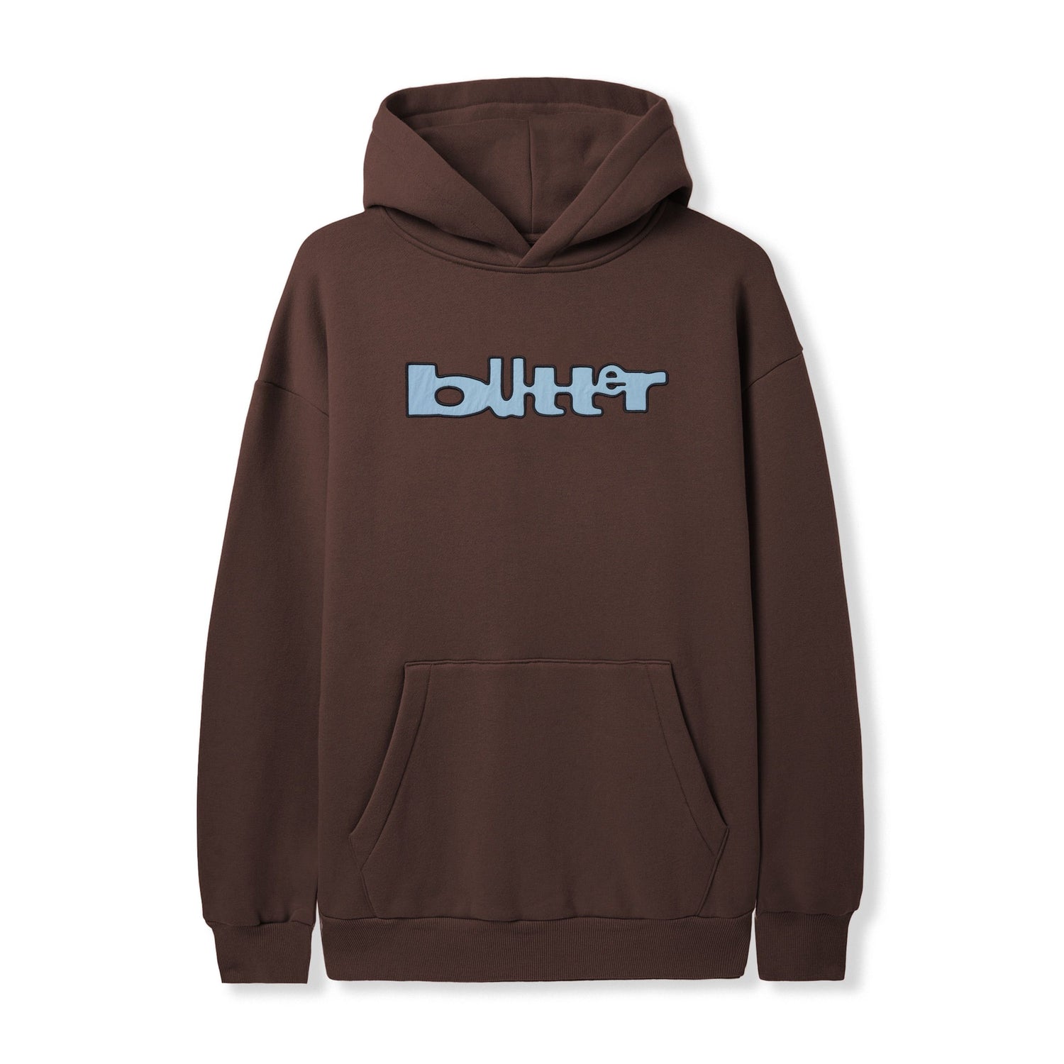 Warped Pullover Hood, Chocolate