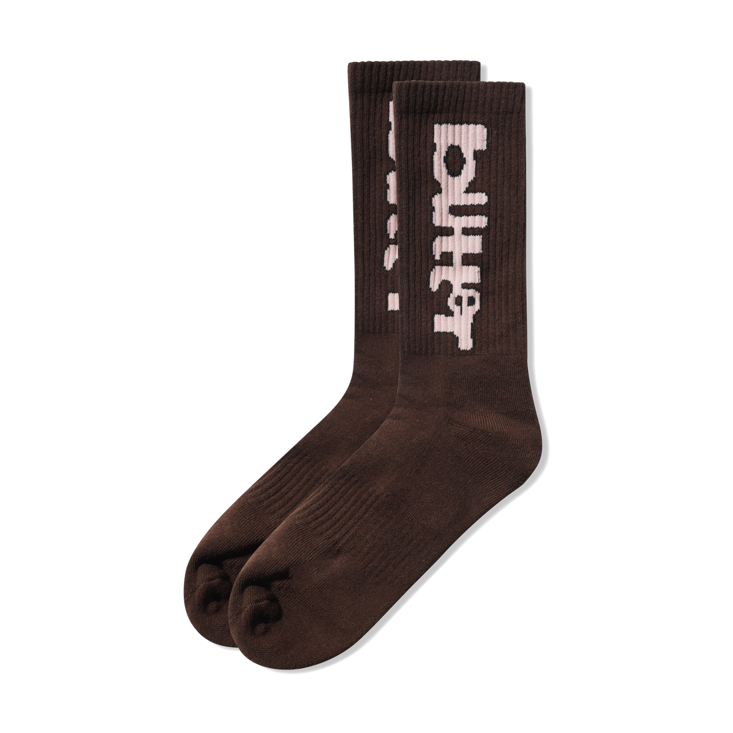 Warped Socks, Brown