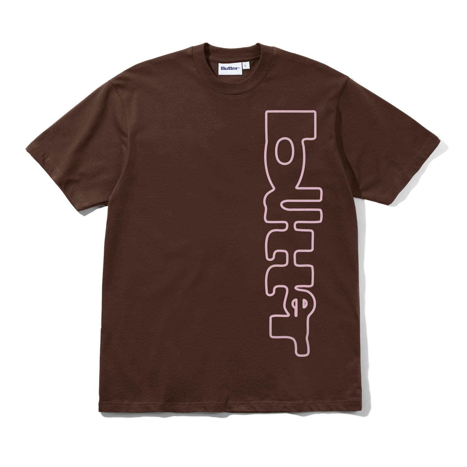 Warped Tee, Chestnut