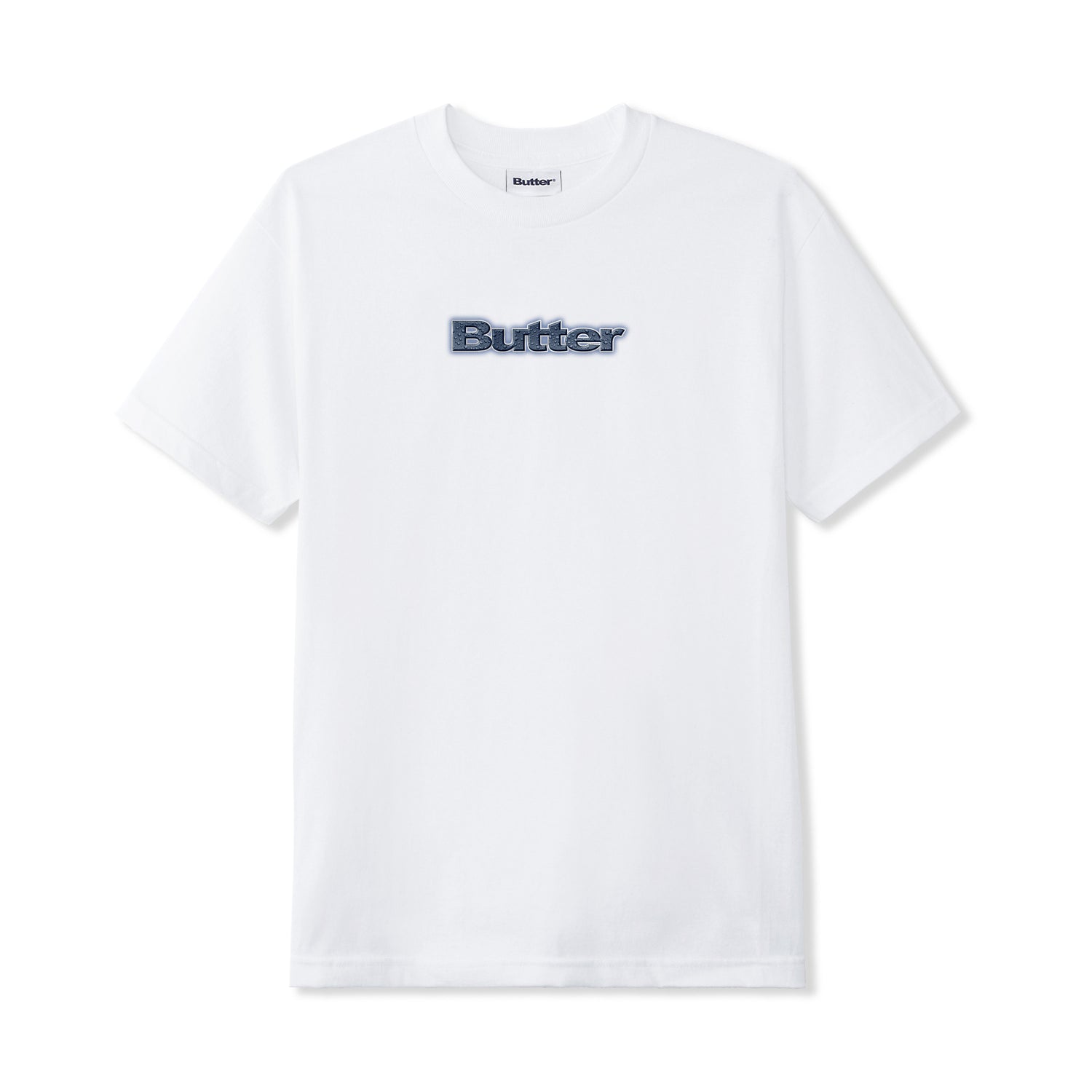 Water Logo Tee, White