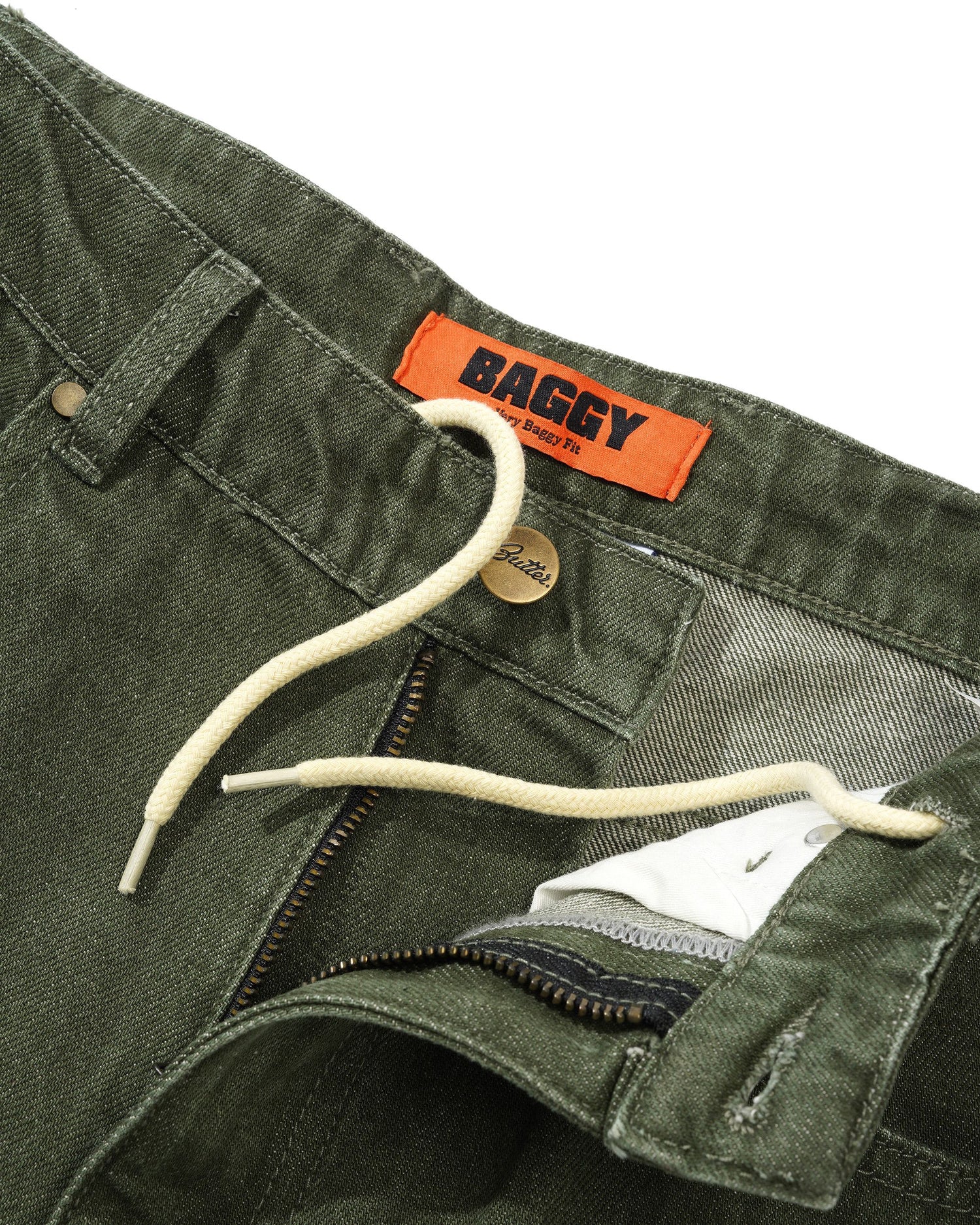 Weathergear Denim Jeans, Faded Army