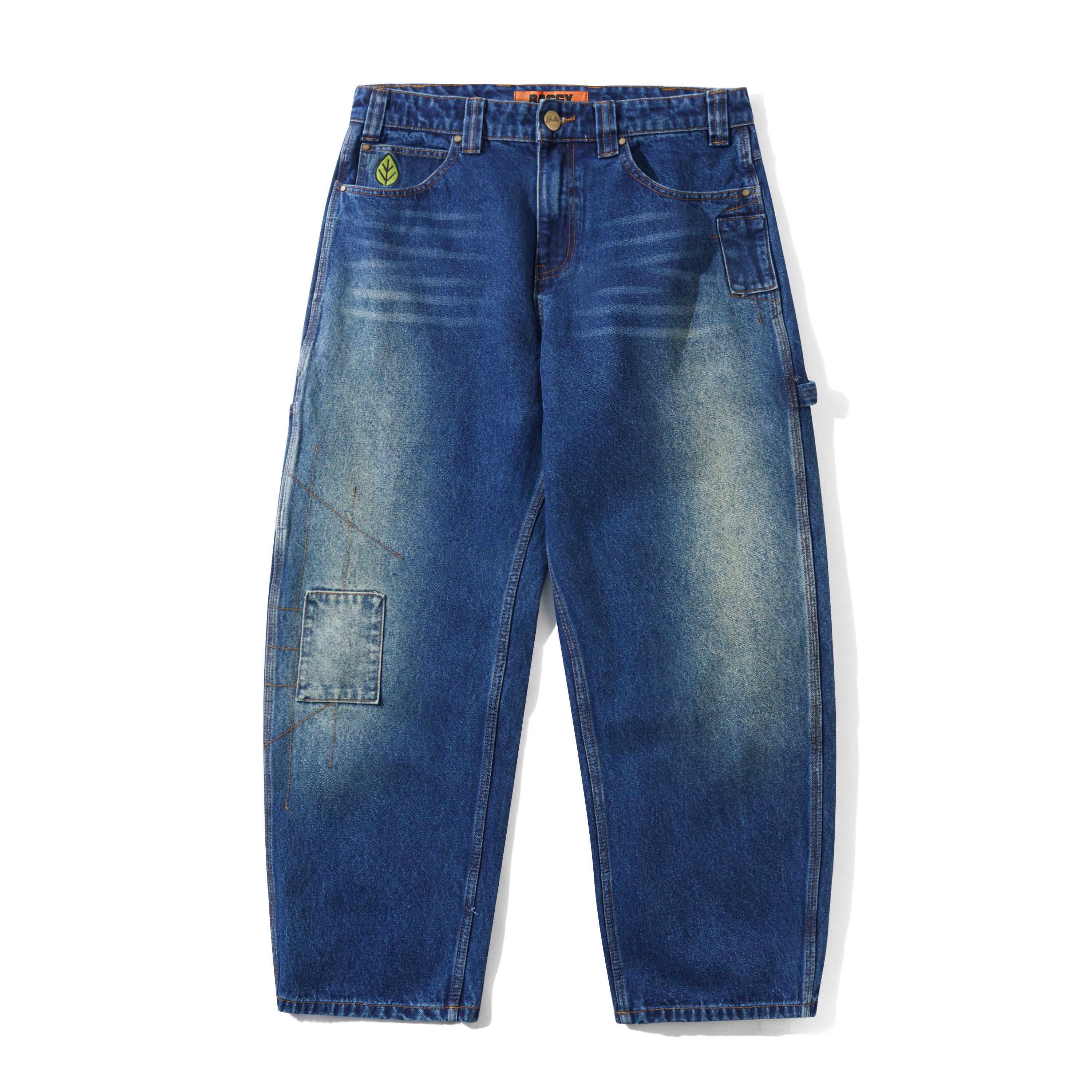 SOMEWHERE BUTTER ♥ Ten Wide Denim Pants /追跡付 SOMEWHERE BUTTER.(サムウェアバター) デニム・ジーパン