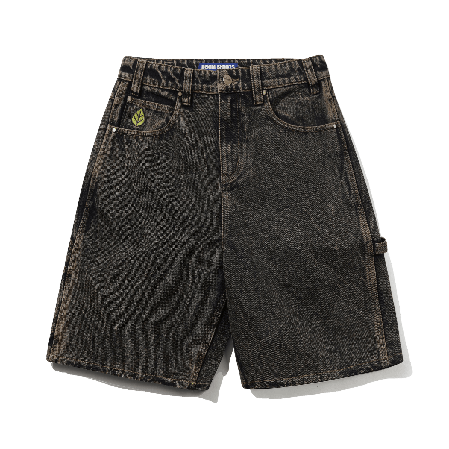 Weathergear Denim Shorts, Brown Tint
