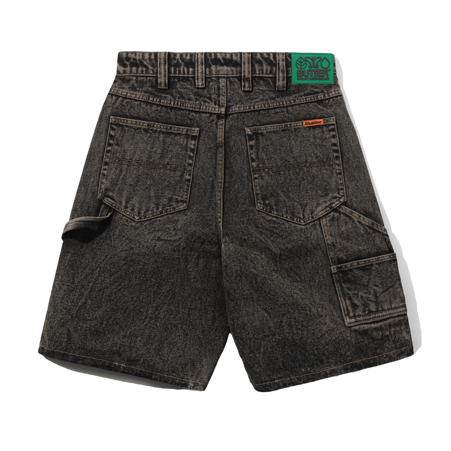 Weathergear Denim Shorts, Brown Tint