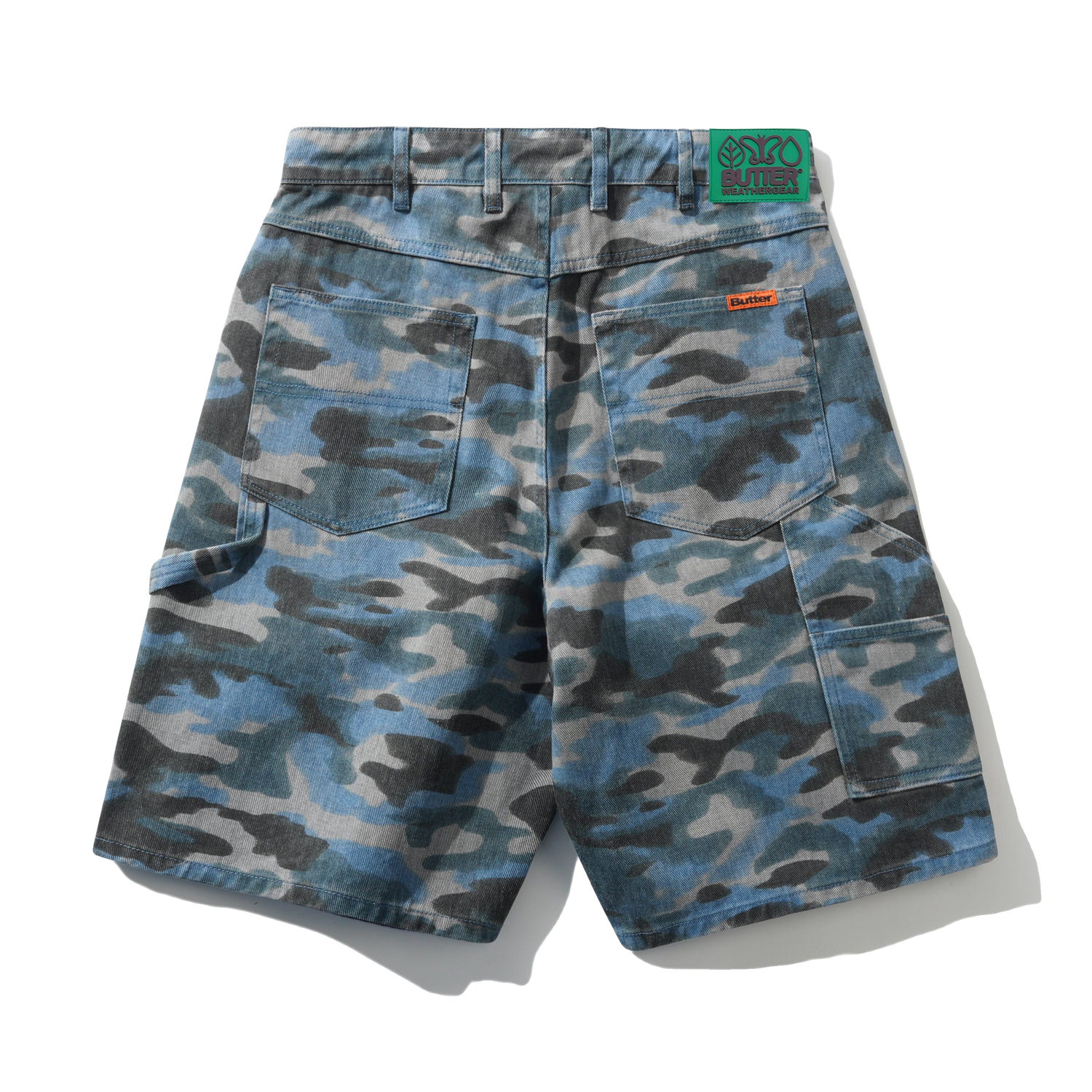 Weathergear Denim Shorts, Motion Camo