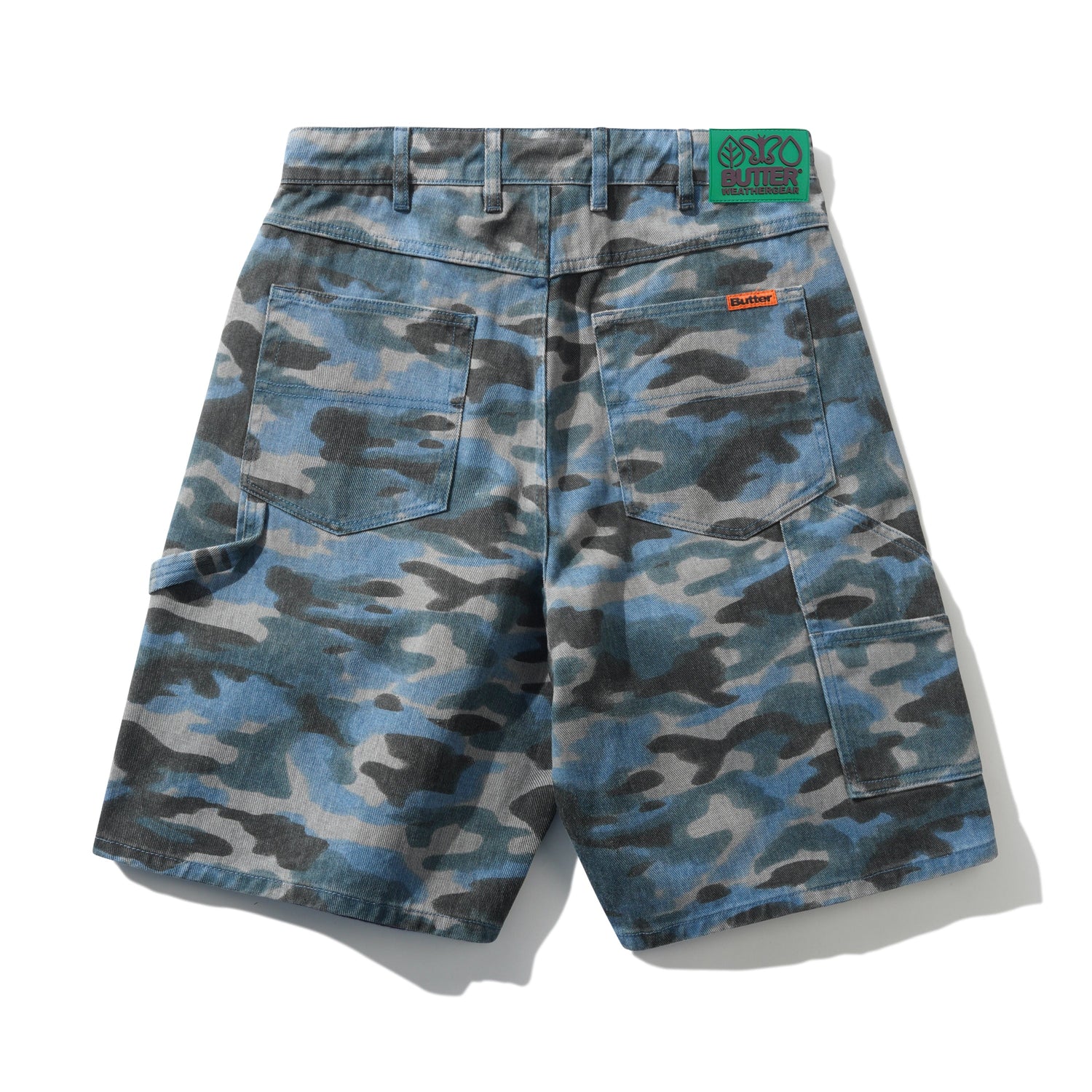 Weathergear Denim Shorts, Motion Camo