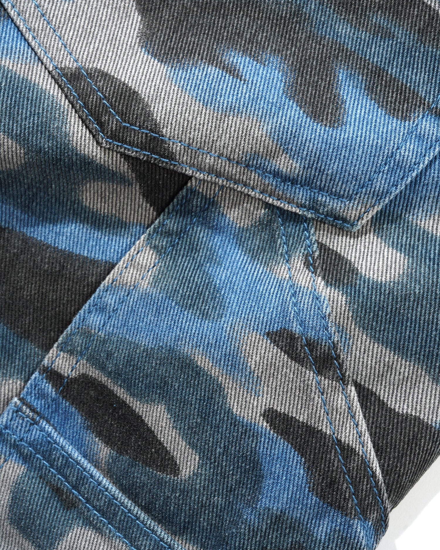 Weathergear Denim Shorts, Motion Camo