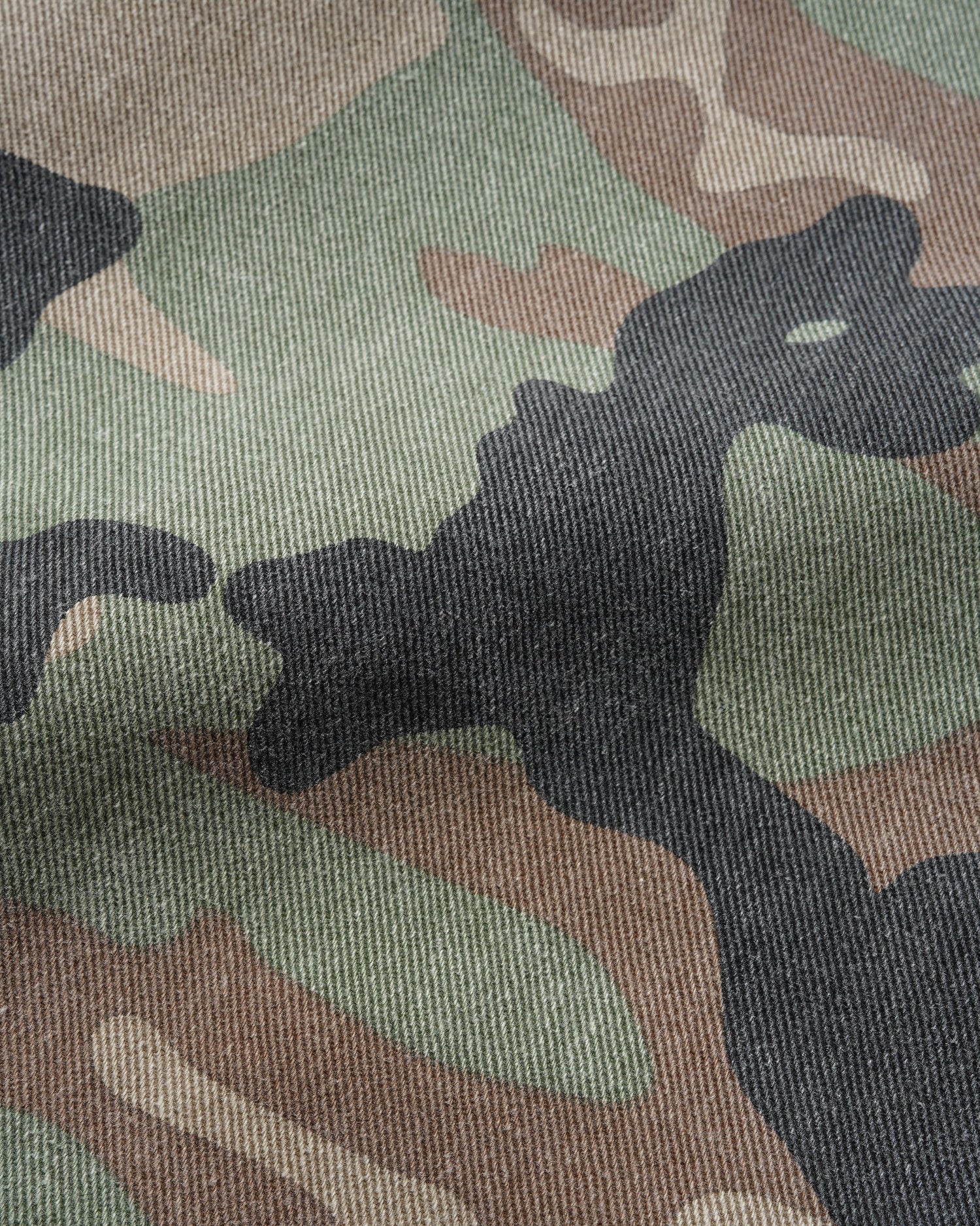 Weathergear Denim Shorts, Woodland Camo