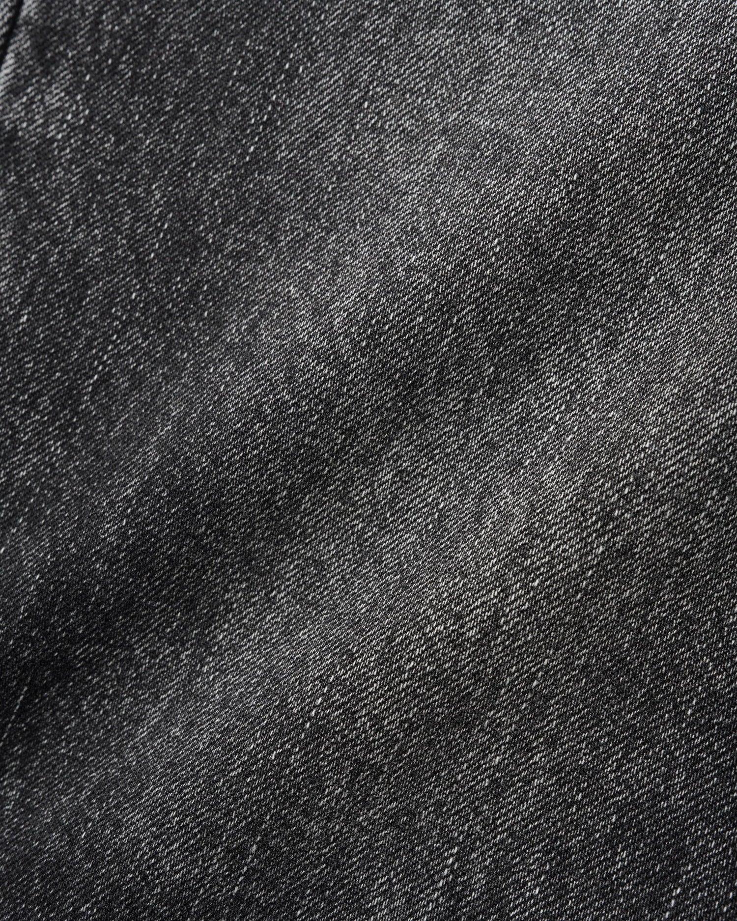 Wide Cut Denim Jeans, Distressed Grey
