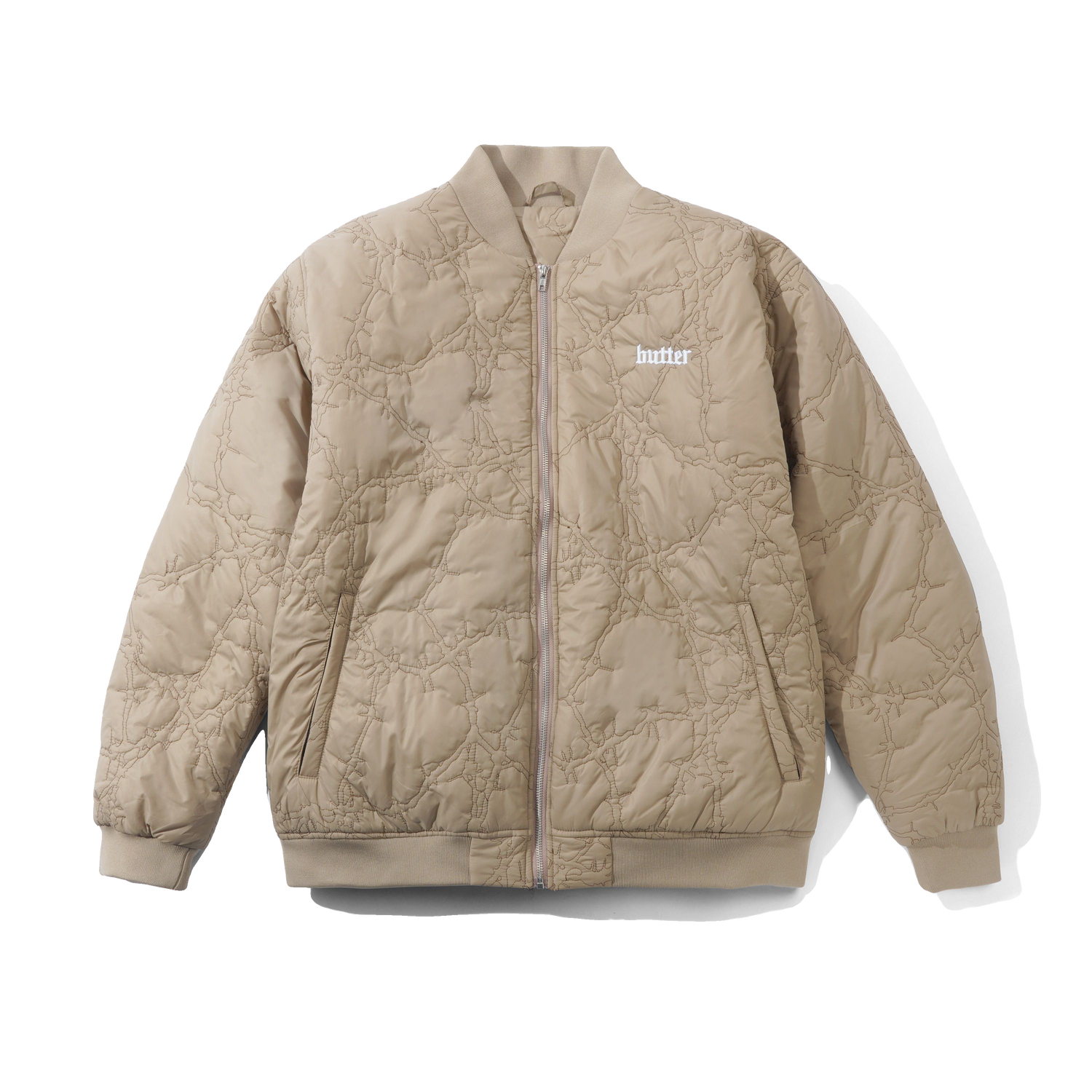 Wired Bomber Jacket, Khaki