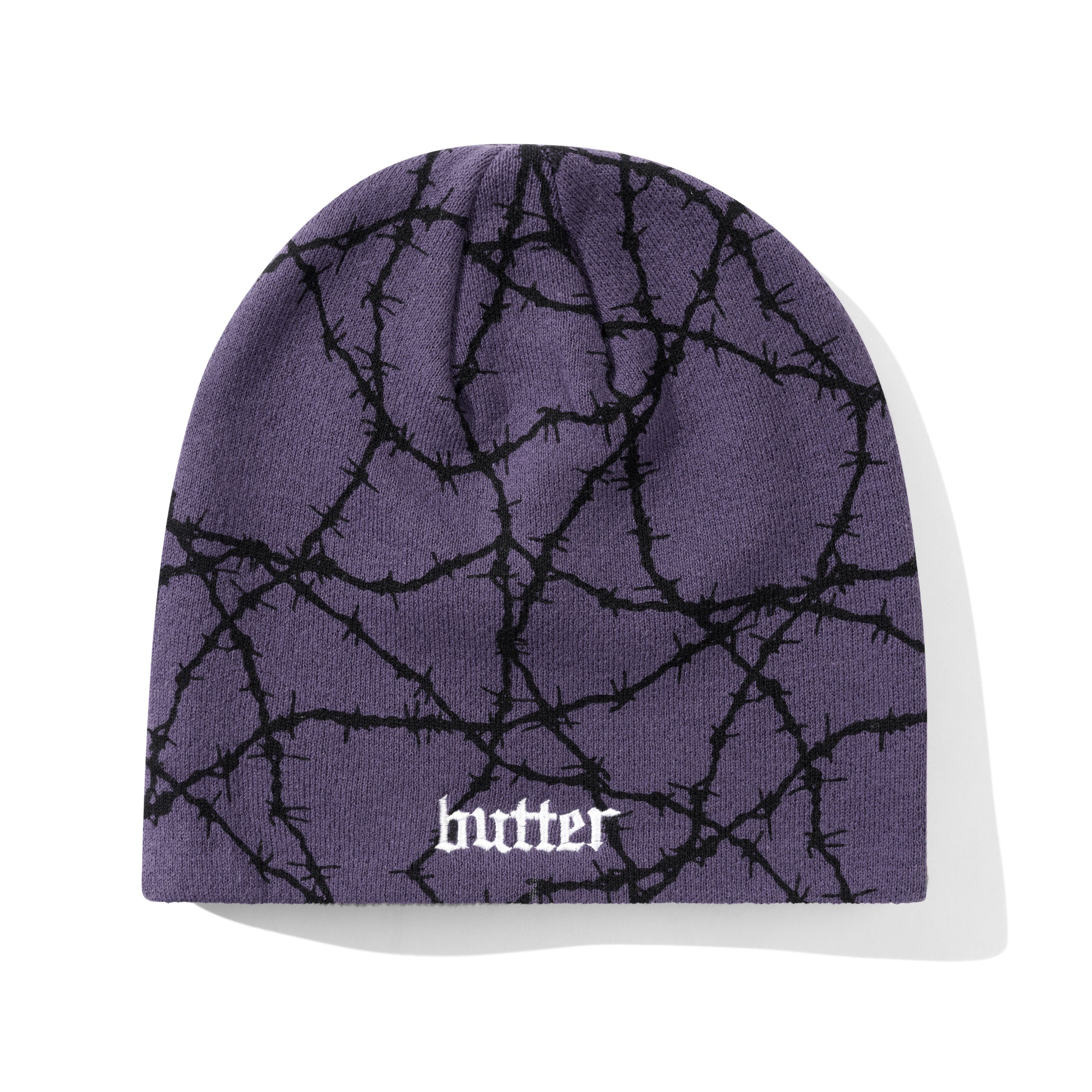 Wired Skully Beanie, Purple – Butter Goods