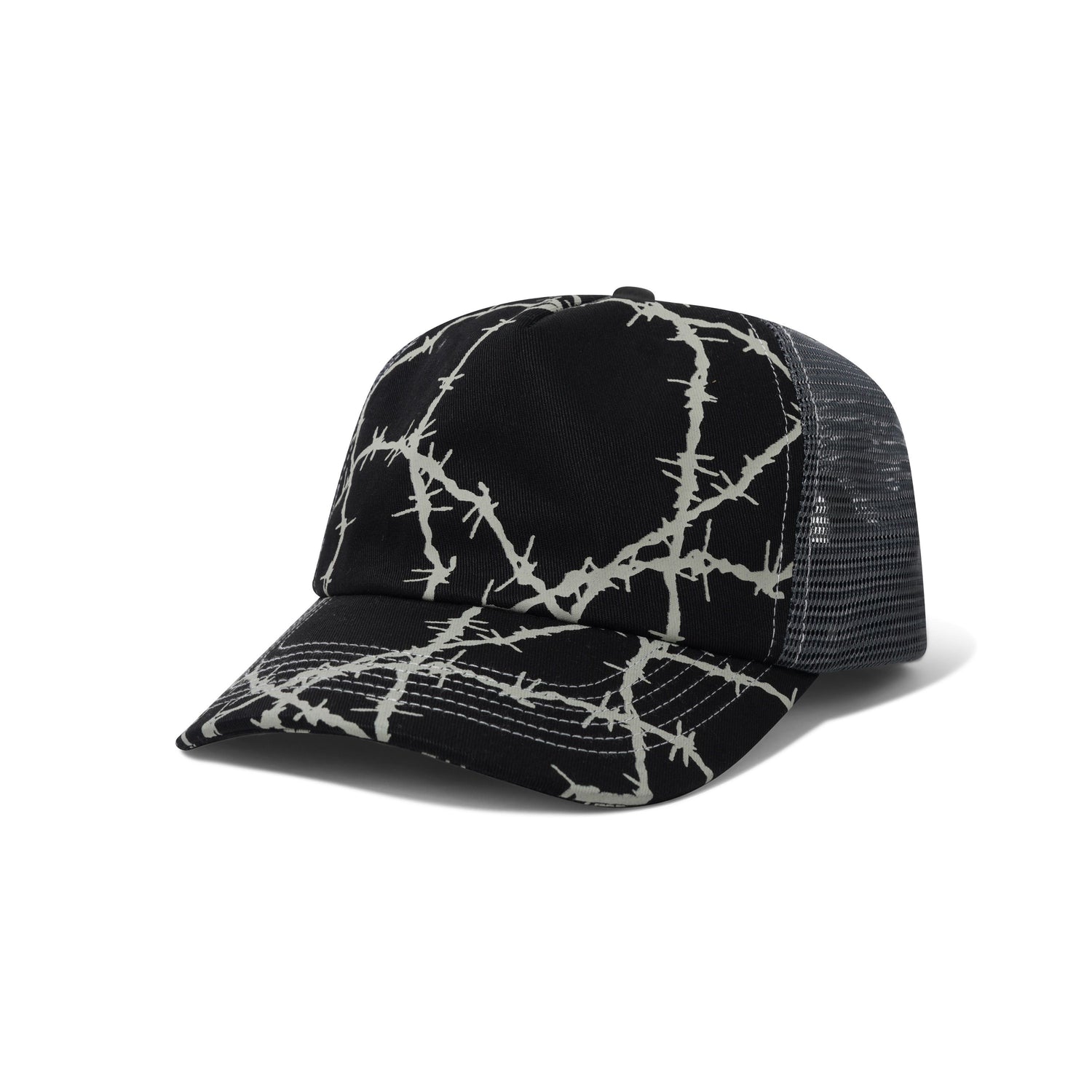 Wired Trucker Cap, Black
