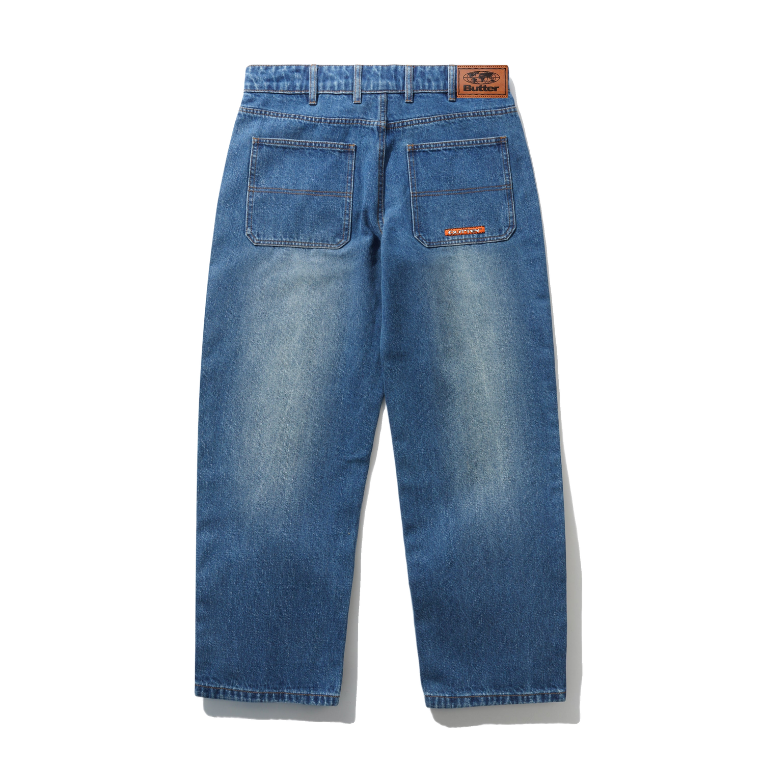 Witness Denim Jeans, Mid Indigo Slub
