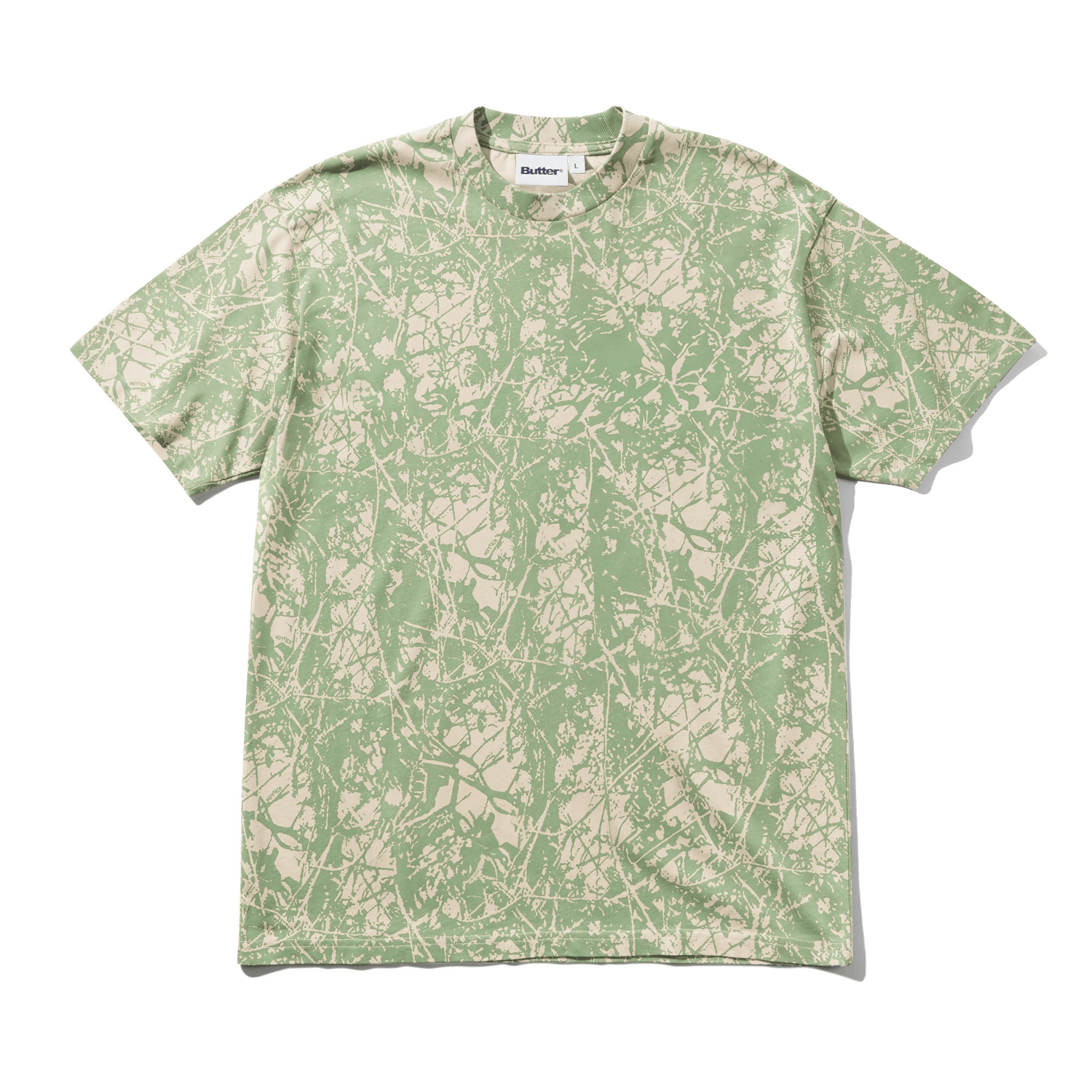 Woods Camo Tee, Washed Sage