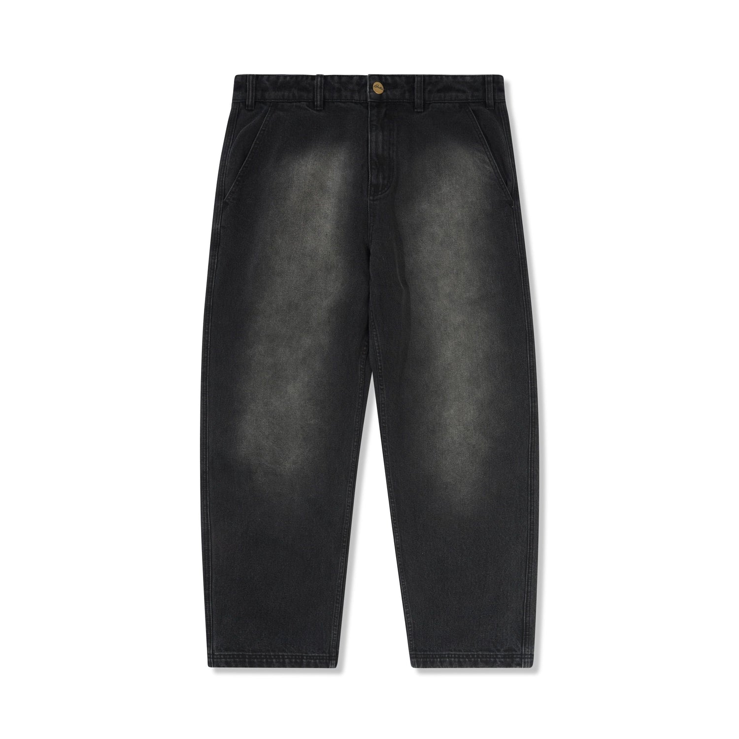 Work Pants, Distressed Black