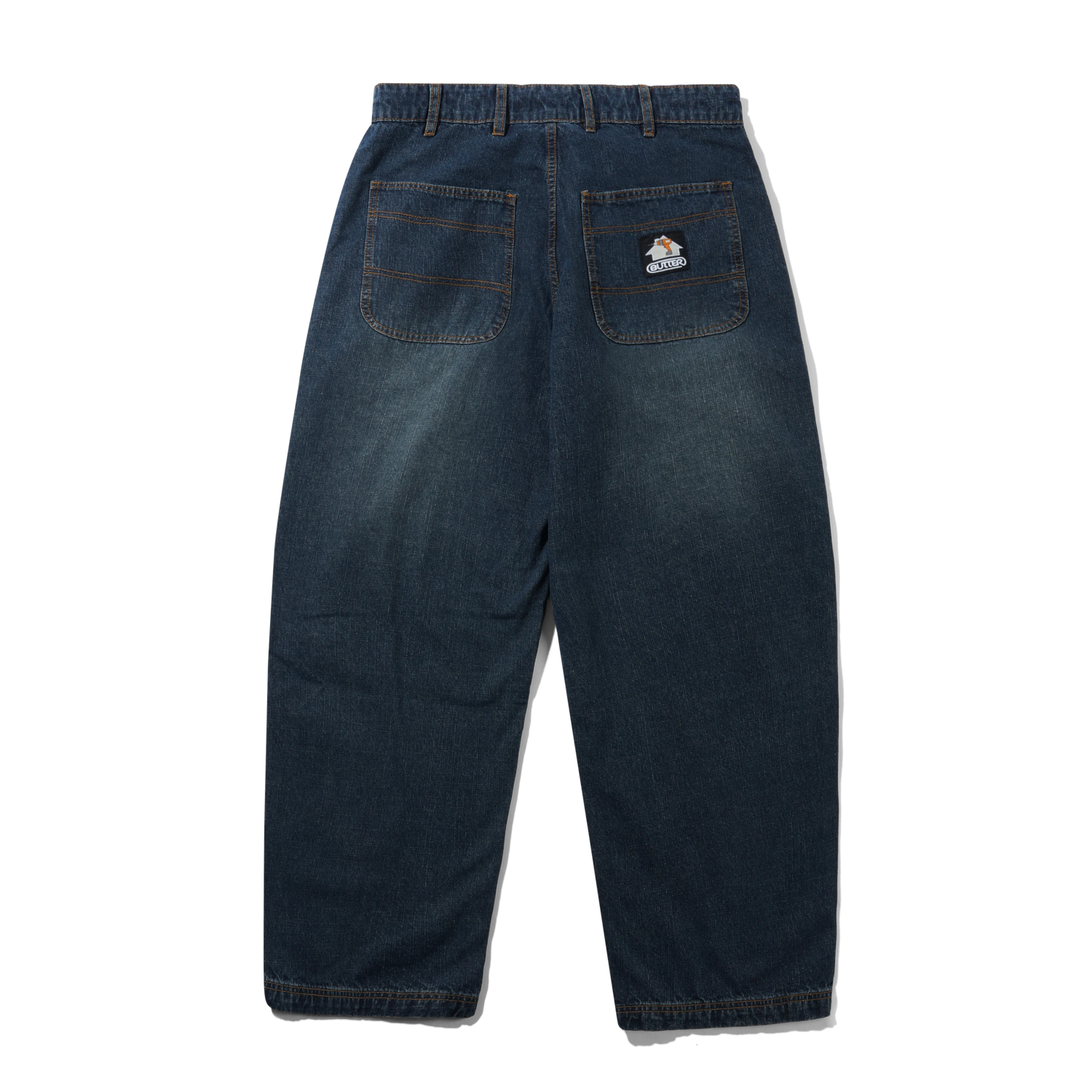 Work Pants, Streaky Navy Wash