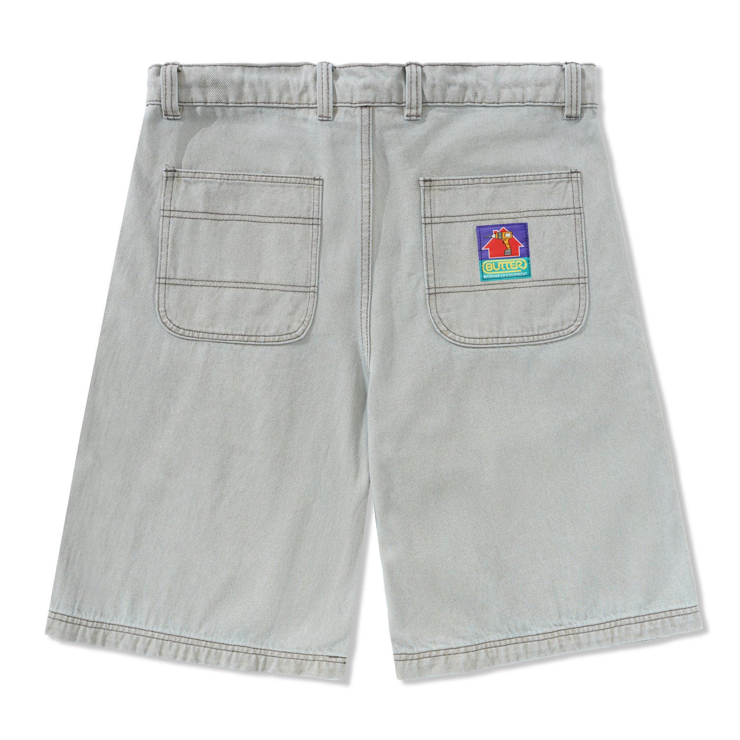 Work Shorts, Grey Overwash