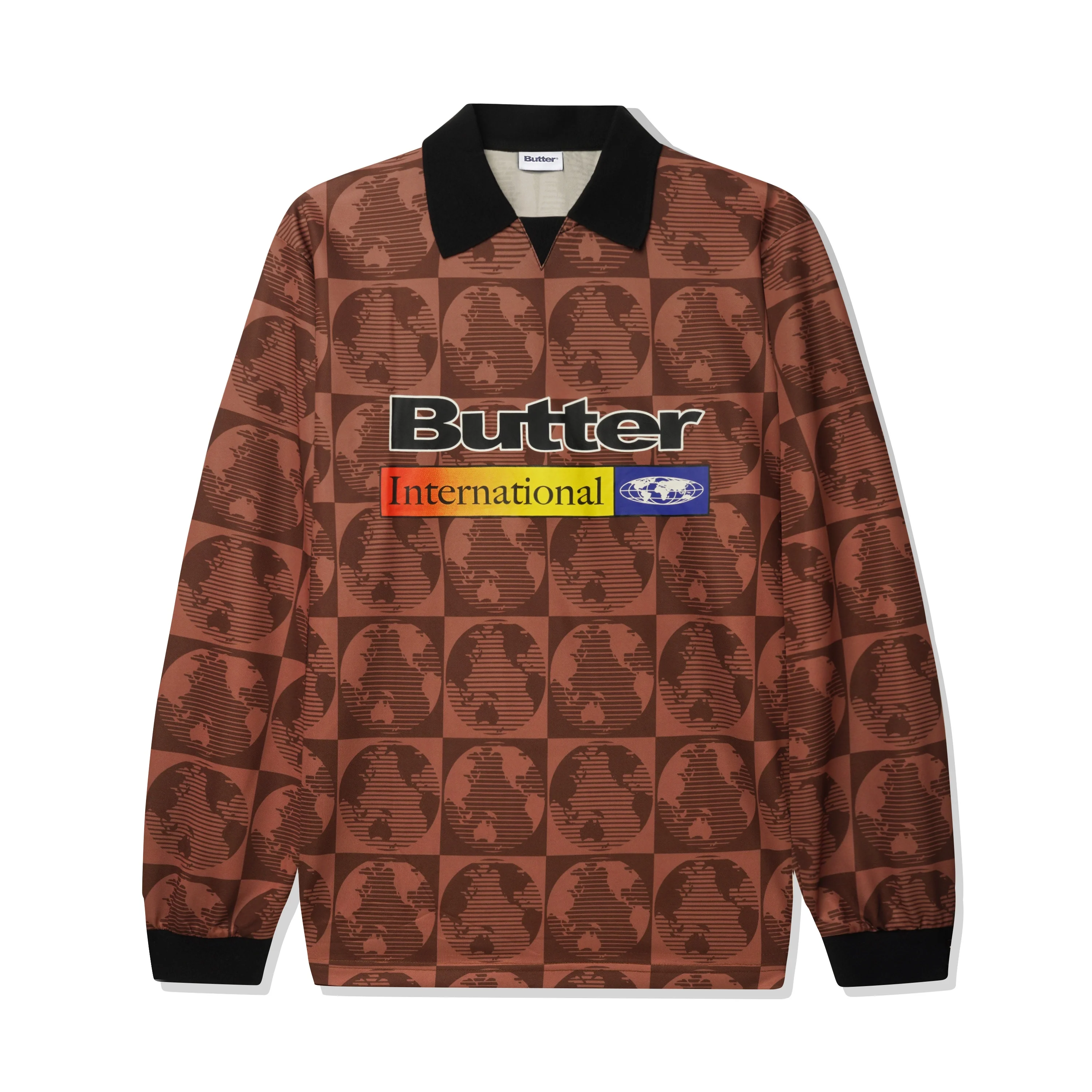 【BUTTER GOODS】Atlas L/S Jersey - Navy atlaslsjerseybrown1.png?v=