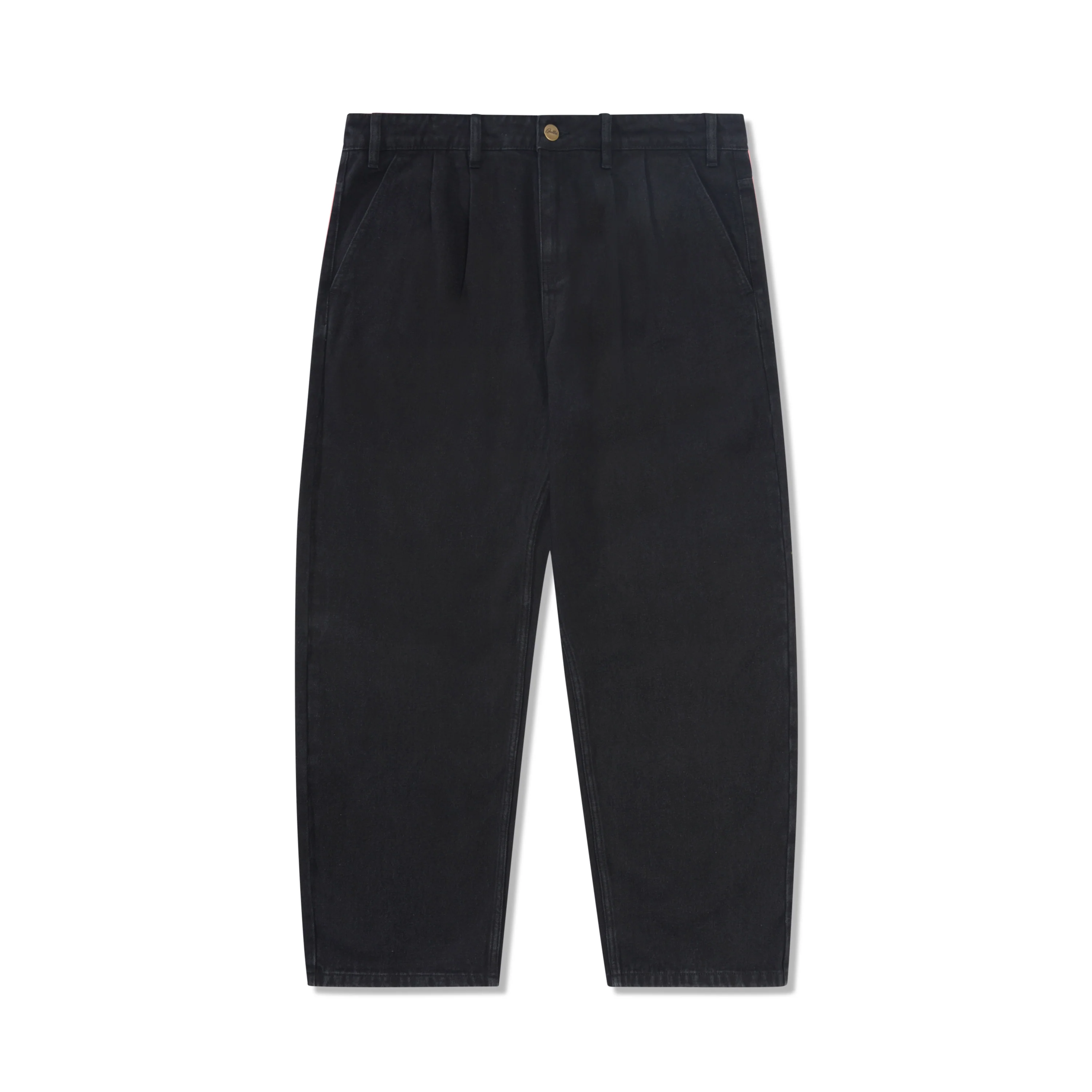 パンツ BUTTER GOODS BLUE NOTE JEANS BLACK bluenotepleateddenimjeanswashe